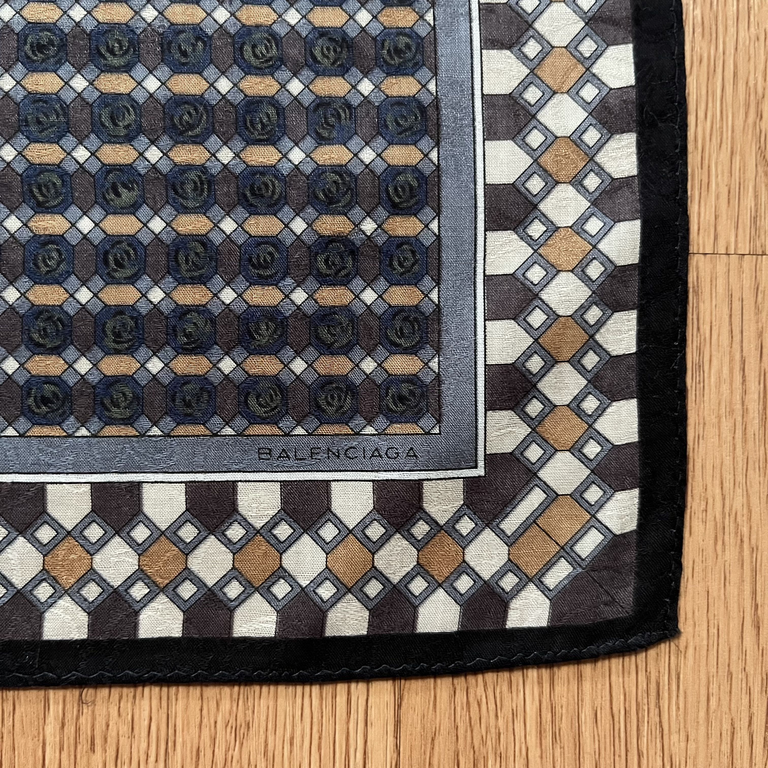 Balenciaga Vintage Balenciaga Handkerchief Size ONE SIZE - 2 Thumbnail