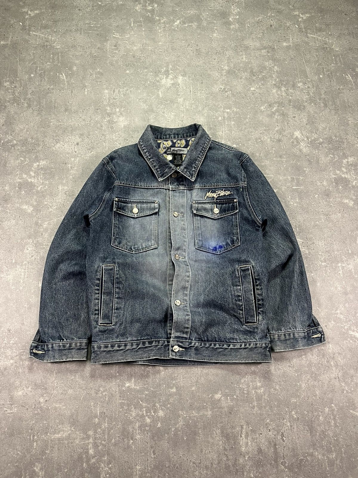Vintage Johnny Blaze Vintage Denim Jacket S M Size US S / EU 44-46 / 1 - 1 Thumbnail