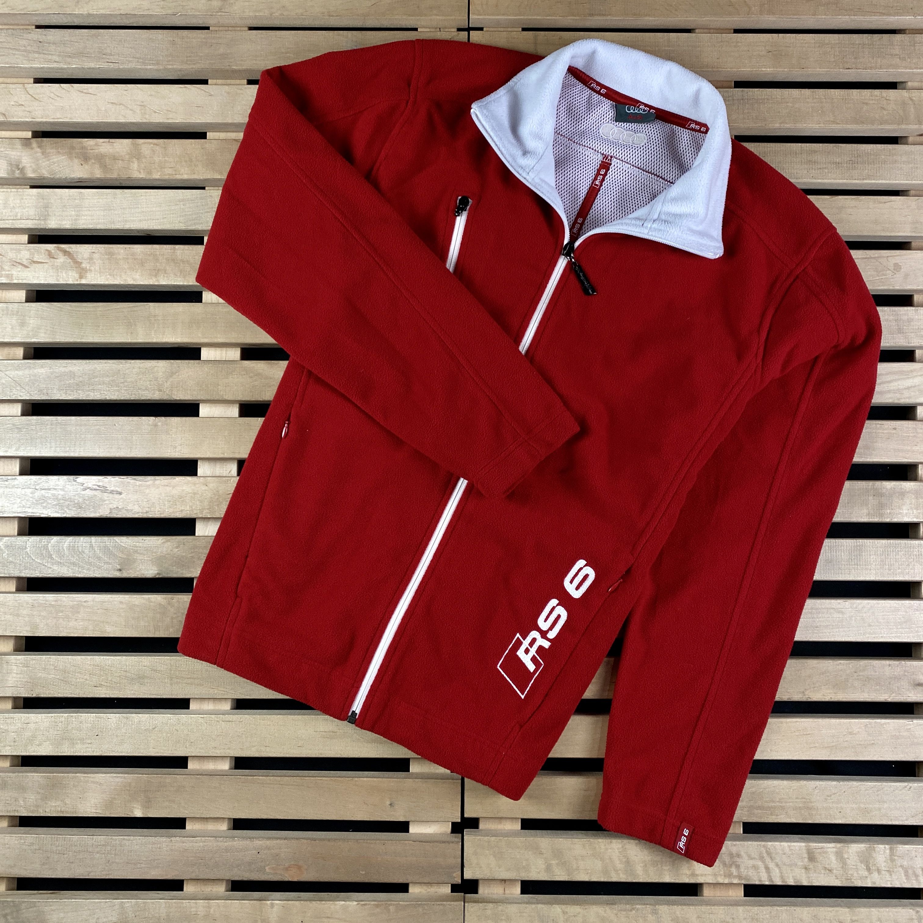 Audi Men’s Racing Fleece Jacket Audi RS 6 Size L Red Size US L / EU 52-54 / 3 - 1 Thumbnail
