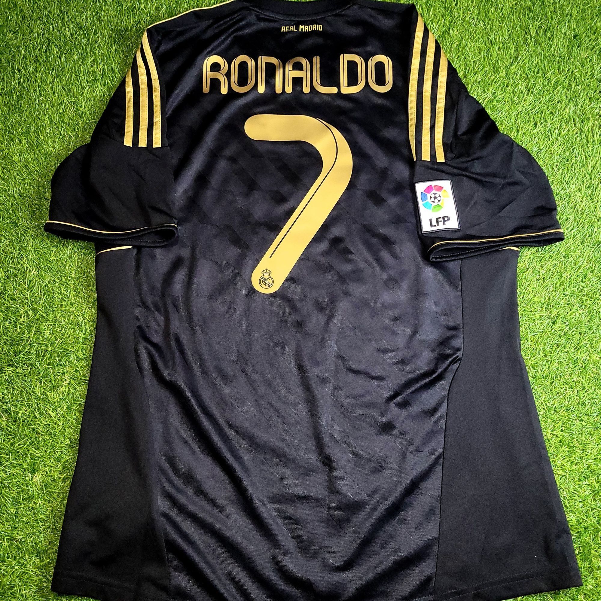 Adidas Cristiano Ronaldo Real Madrid 2011 2012 Away Soccer Jersey L Size US L / EU 52-54 / 3 - 1 Thumbnail