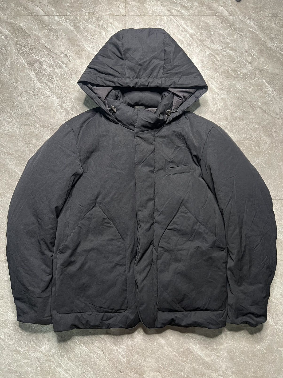 Jil Sander Jil Sander F/W 13 Wool Technical Down Coat Size US M / EU 48-50 / 2 - 1 Thumbnail