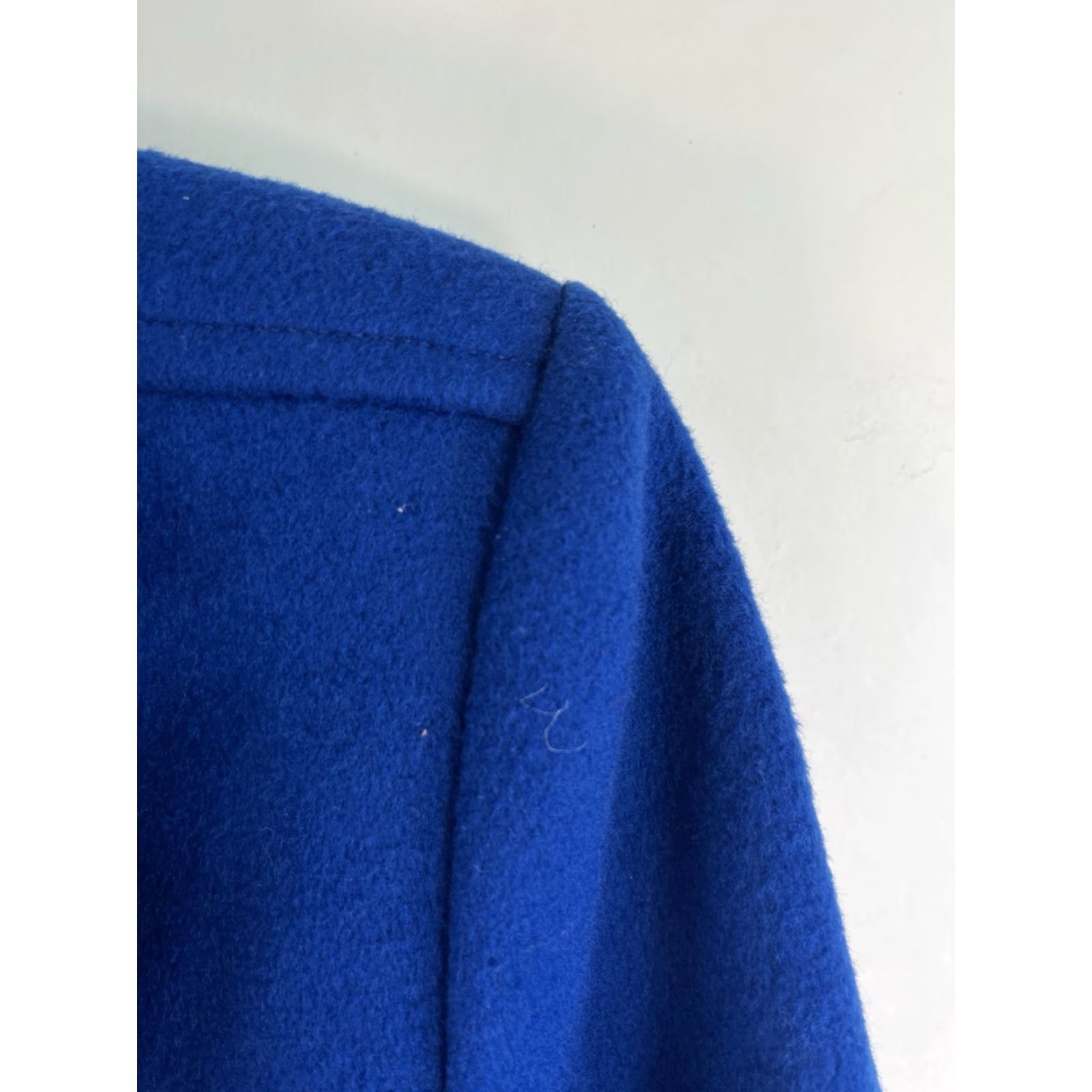 Pendleton VINTAGE Pendleton Coat Blue 100% Wool Long Overcoat Women L Adult Size L Navy Blue 80s 90s Womens Size L / US 10 / IT 46 - 3 Thumbnail
