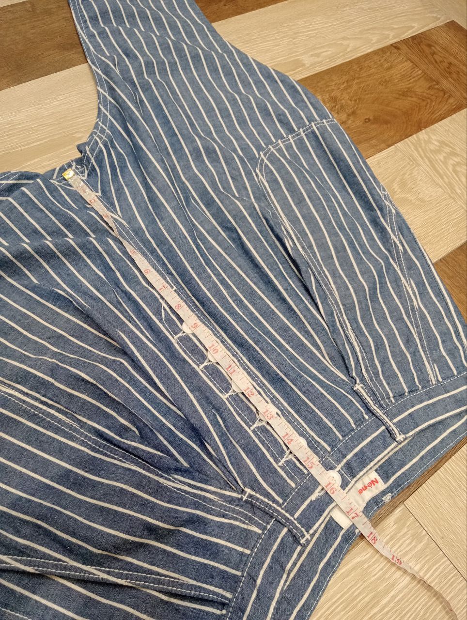 Ne-Net VINTAGE NE-NET ISSEY MIYAKE STRIPED CROPPED PANTS Size US 30 / EU 46 - 9 Thumbnail