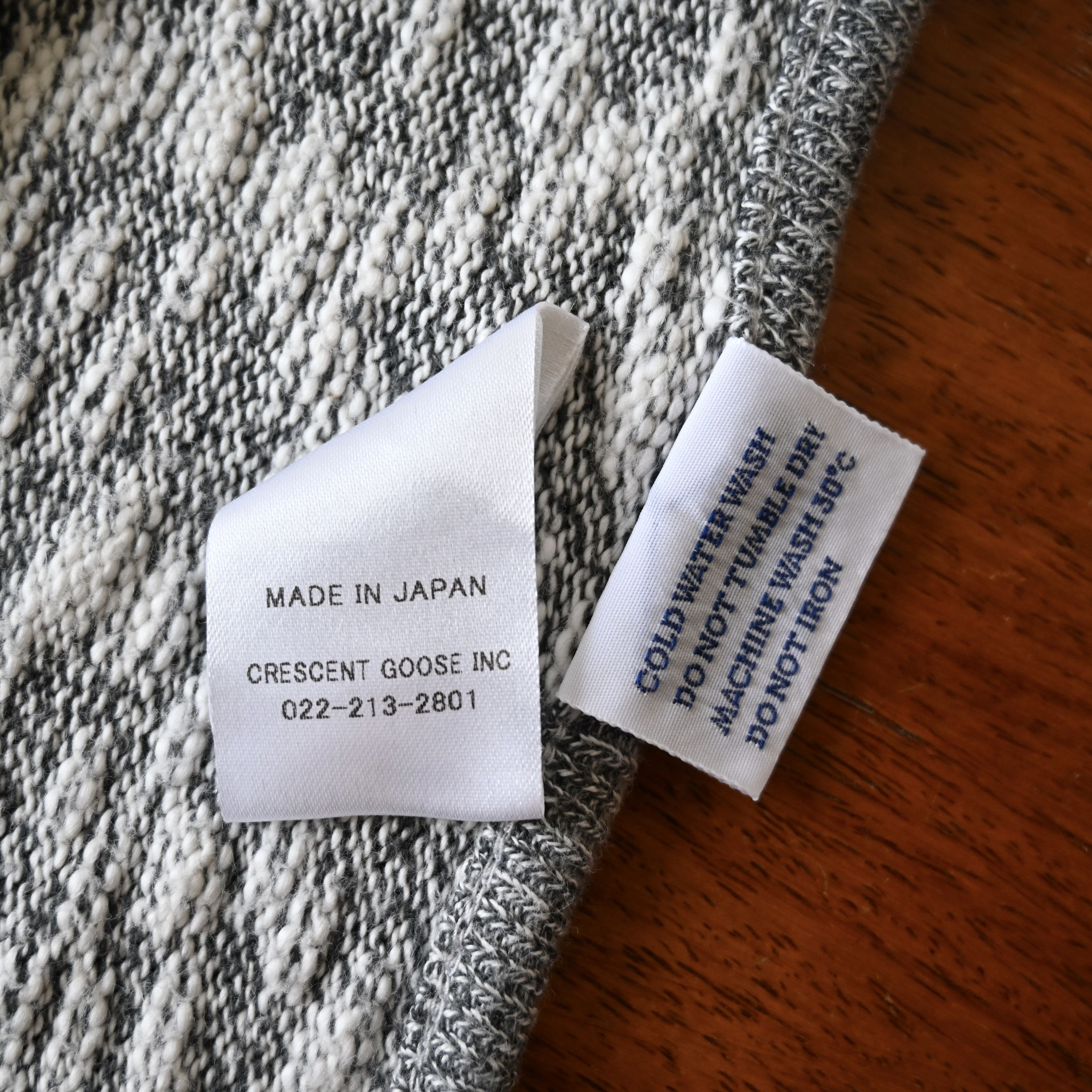 Japanese Brand Tieasy melange knit cotton boatneck shirt, made in Japan Size US M / EU 48-50 / 2 - 14 Thumbnail