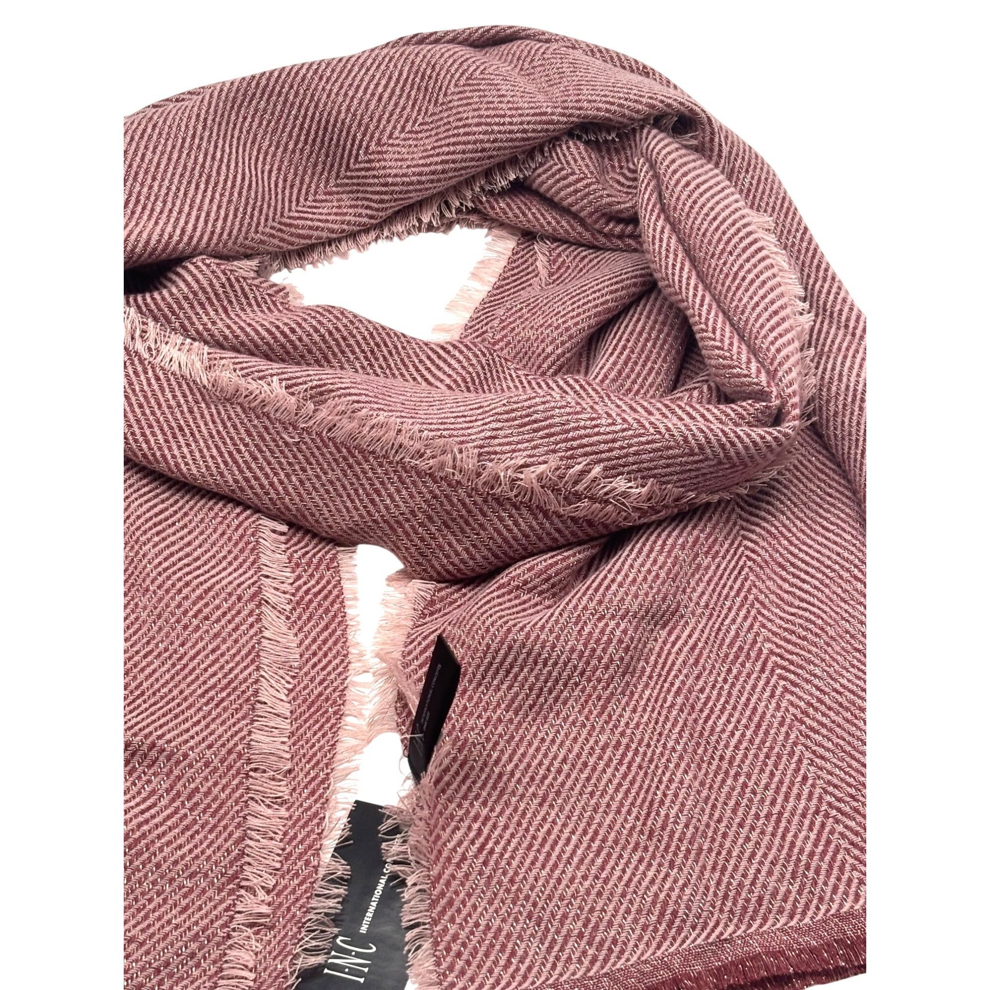 Other Inc International Concepts Two-Tone Shine Scarf / Wrap, Win Size ONE SIZE - 4 Thumbnail