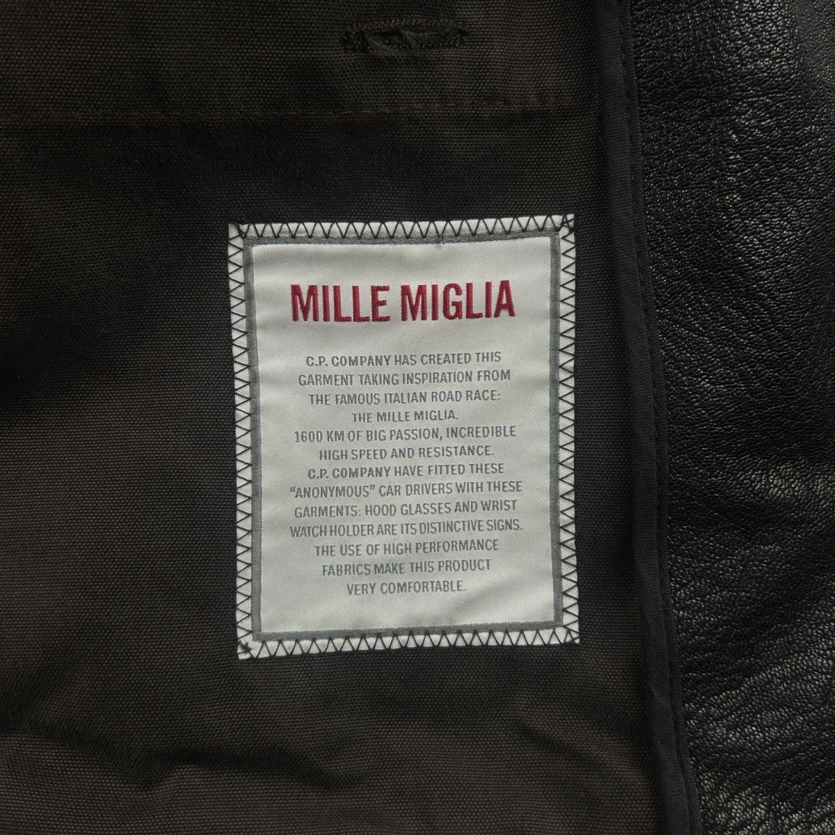 C.P. Company C.P. Company Mille Miglia Leather Jacket Size US M / EU 48-50 / 2 - 8 Thumbnail