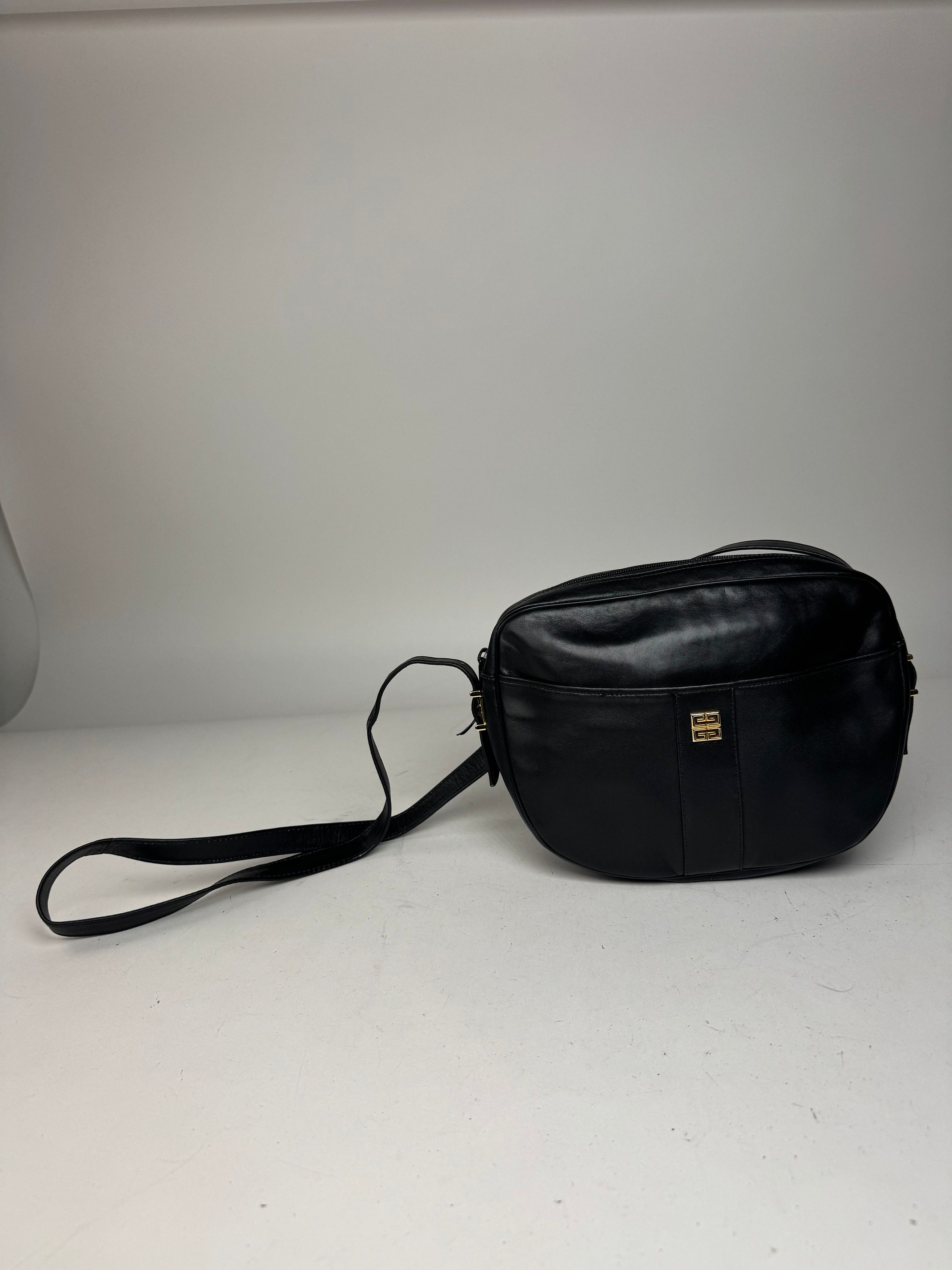 Vintage Leather Bag Black