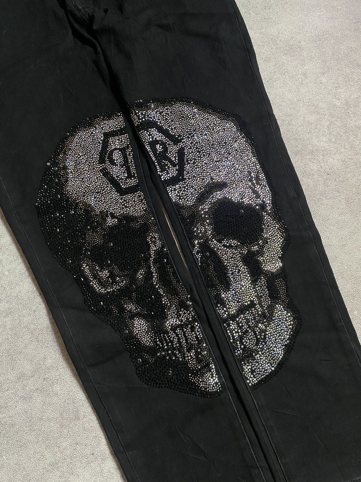 Japanese Brand Japanese Jeans Vintage Skull Studd - Punk Style Size US 40 / EU 56 - 2 Thumbnail