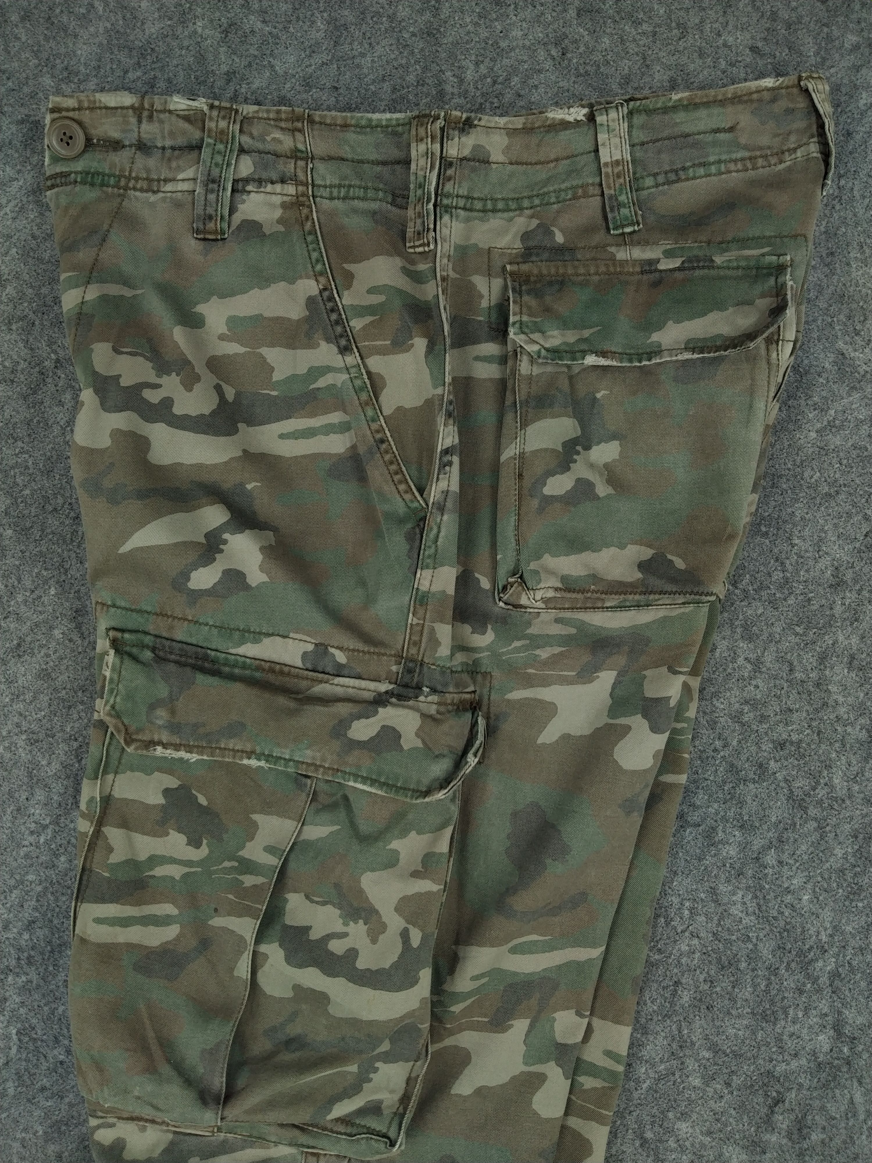 Japanese Brand Real Crush Japanese Brand Cargo Multi Pocket Pants -CP204 Size US 32 / EU 48 - 4 Thumbnail