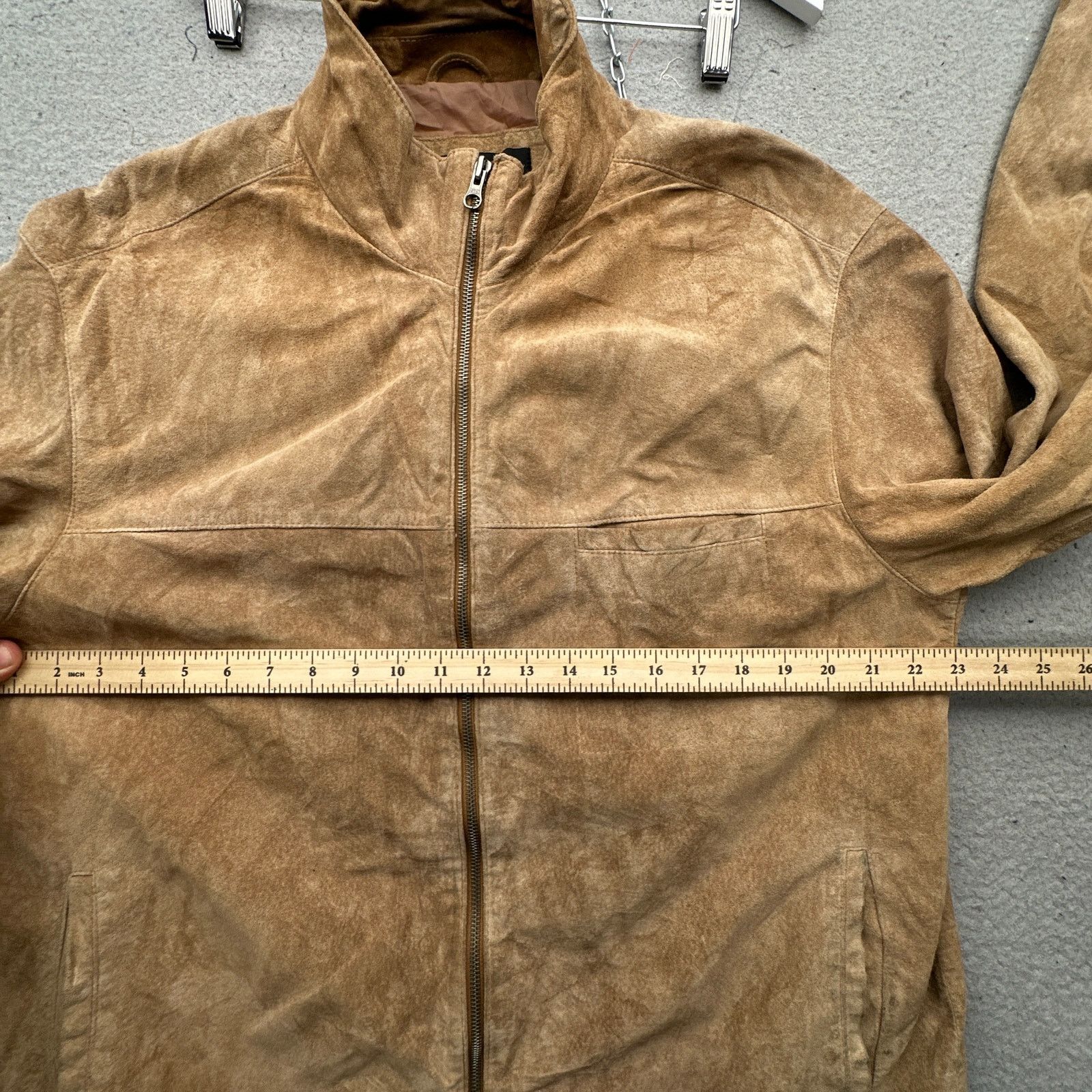 Metropolitan View Metropolitan View Suede Leather Jacket Medium Lined Size US M / EU 48-50 / 2 - 6 Thumbnail