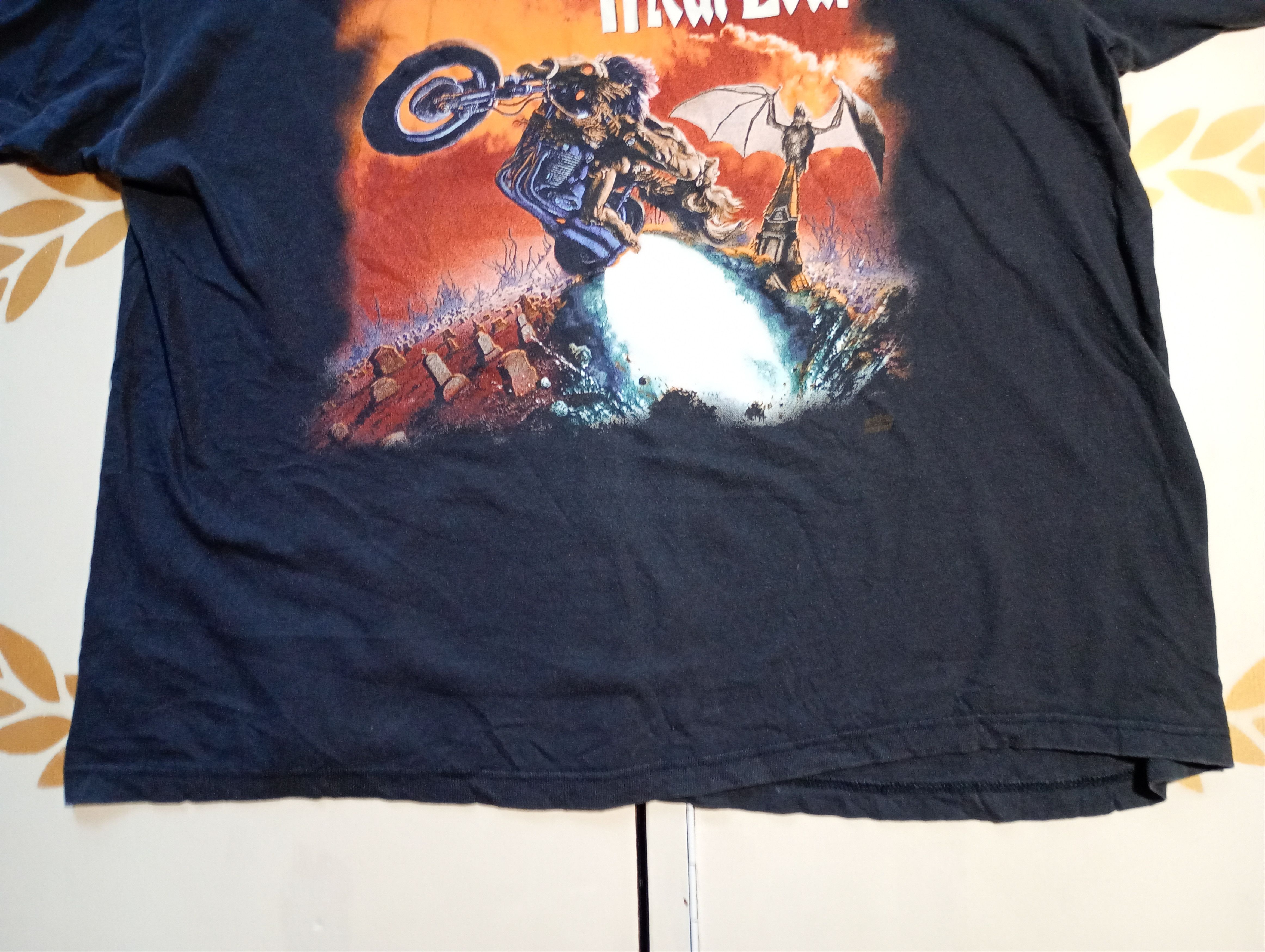 Band Tees Meat Loaf Bat Our Of Hell World Tour 93,94,95. T-Shirt Size US XXL / EU 58 / 5 - 3 Thumbnail