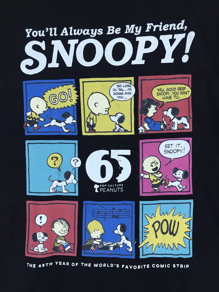 Peanuts Vintage 65th Pop Culture Peanuts Snoopy Tshirts Size US M / EU 48-50 / 2 - 3 Thumbnail