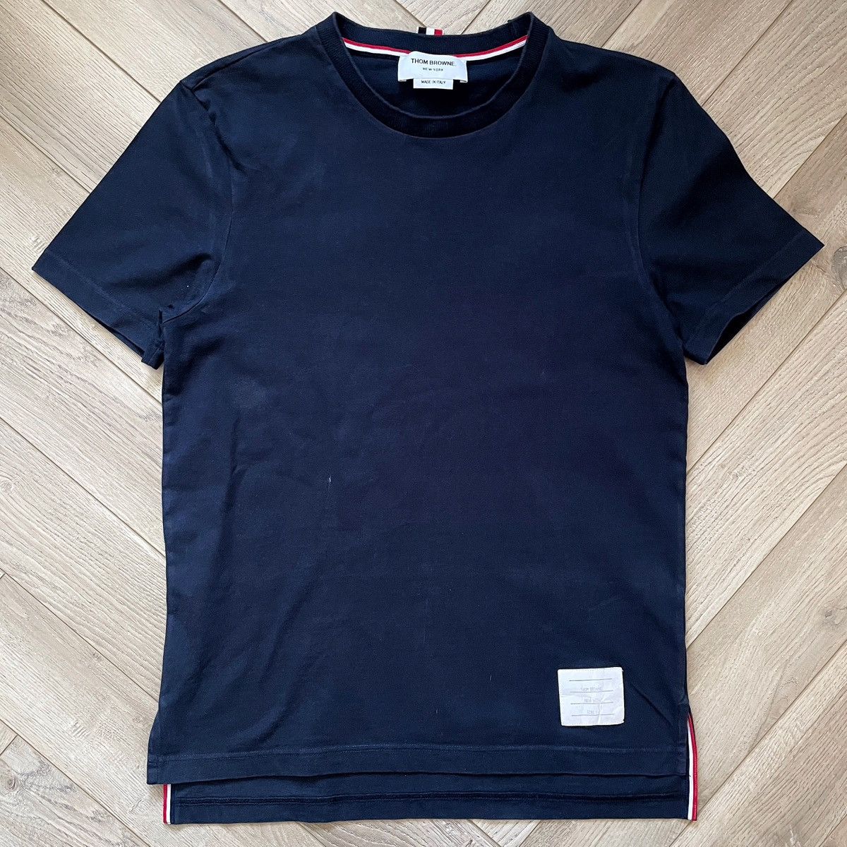 Thom Browne Thom Browne Baseball T Shirt Size US S / EU 44-46 / 1 - 2 Thumbnail