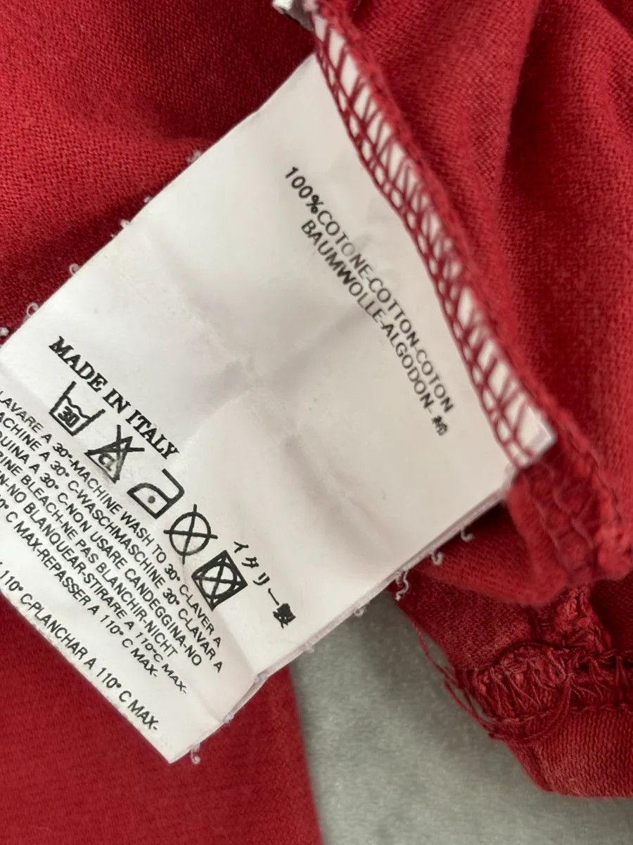 Dsquared2 AW2005 Dsquared2 Red Cotton Che Guevara Graphic Longsleeve T-Shirt Size US L / EU 52-54 / 3 - 11 Thumbnail