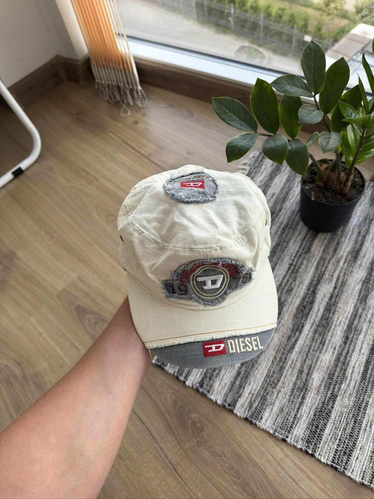 Diesel Vintage DIESEL Y2K multi logo rare cap hat Size ONE SIZE - 7 Thumbnail