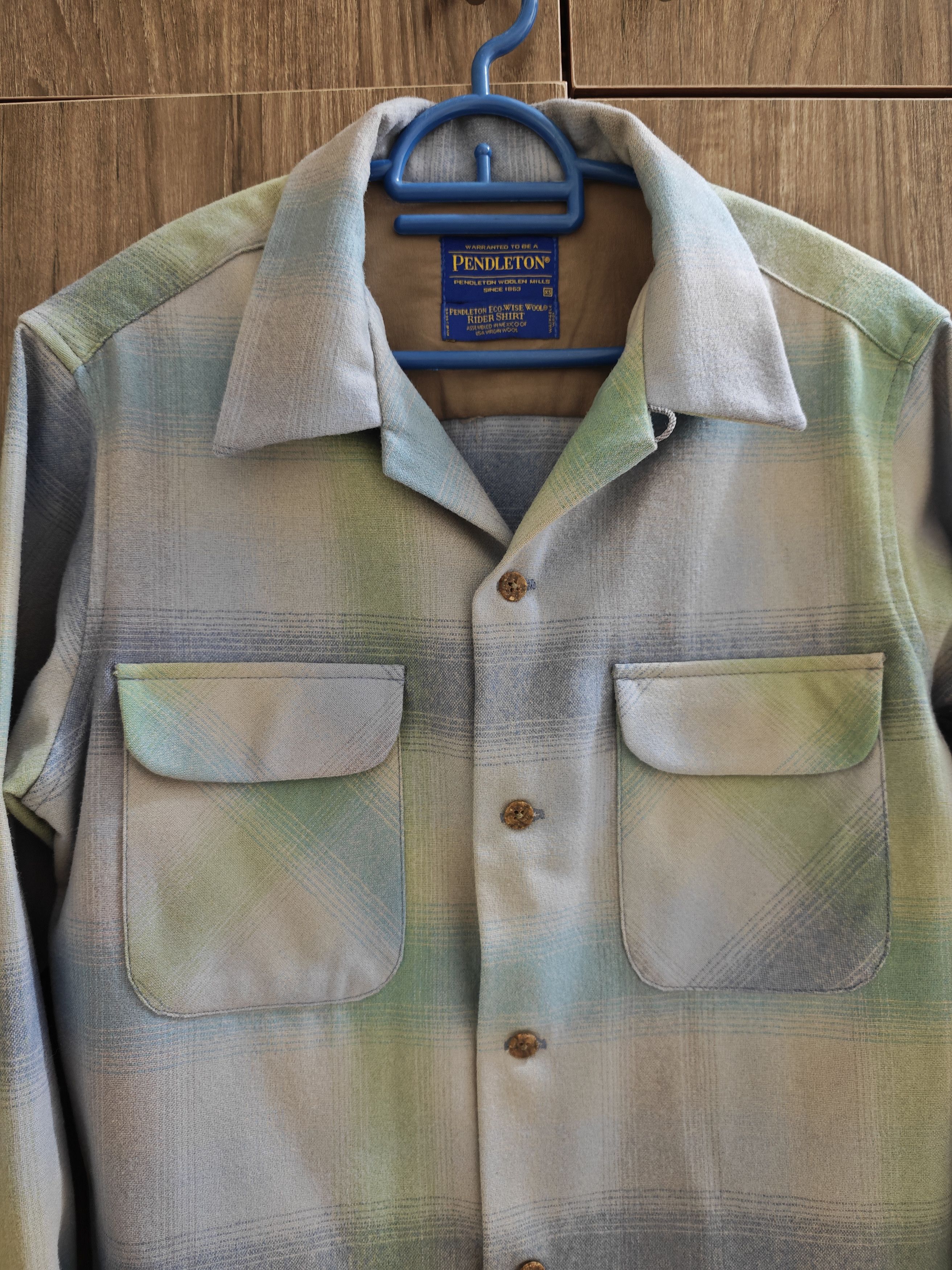 Pendleton Pendleton Shadow Plaid Open Loop Collar 60s Vintage Style Size US XS / EU 42 / 0 - 2 Thumbnail