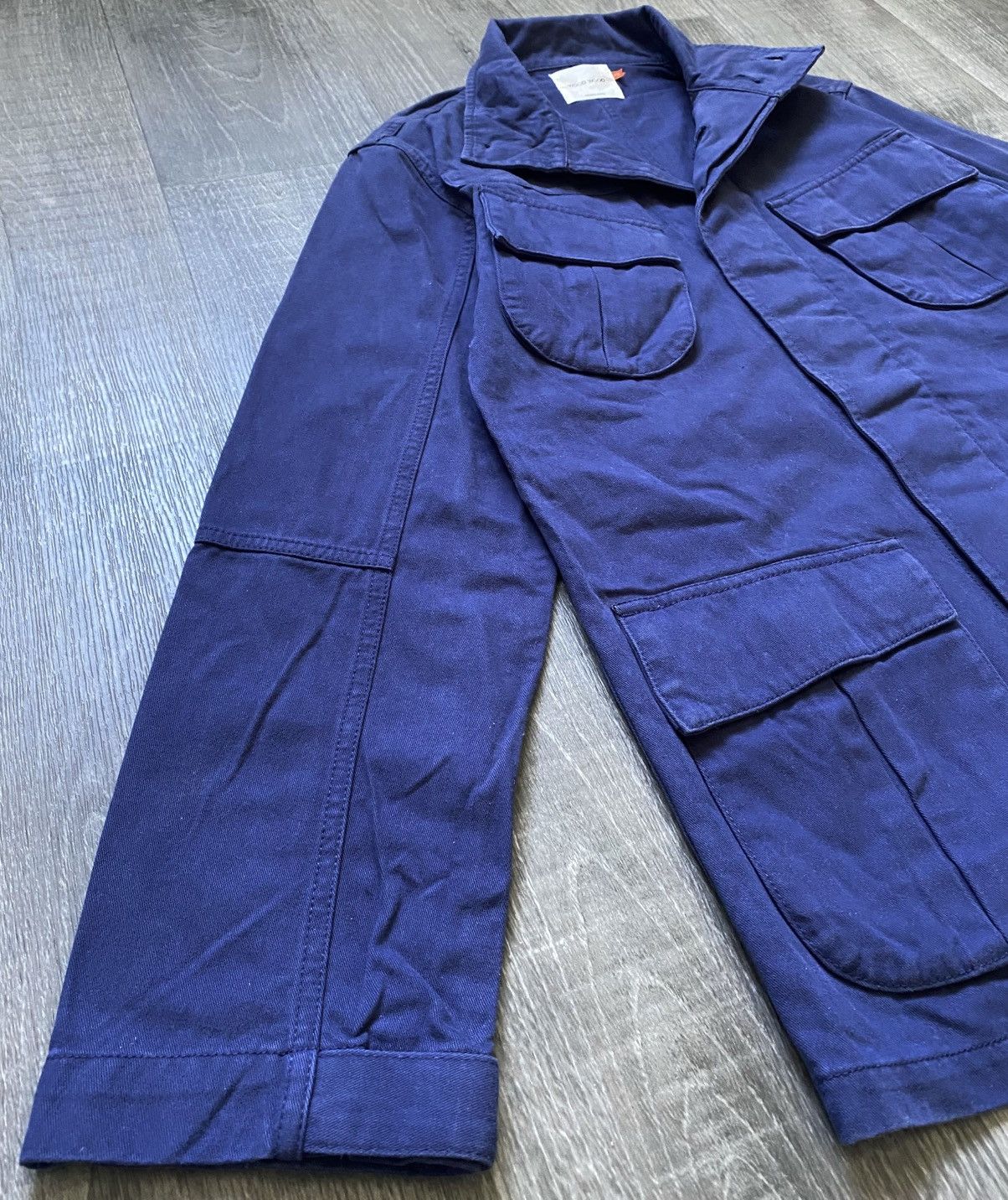 Wood Wood Unisex Wood Wood Blue M65 Field Jacket Parka Coat 4 Pocket Size US XS / EU 42 / 0 - 7 Thumbnail