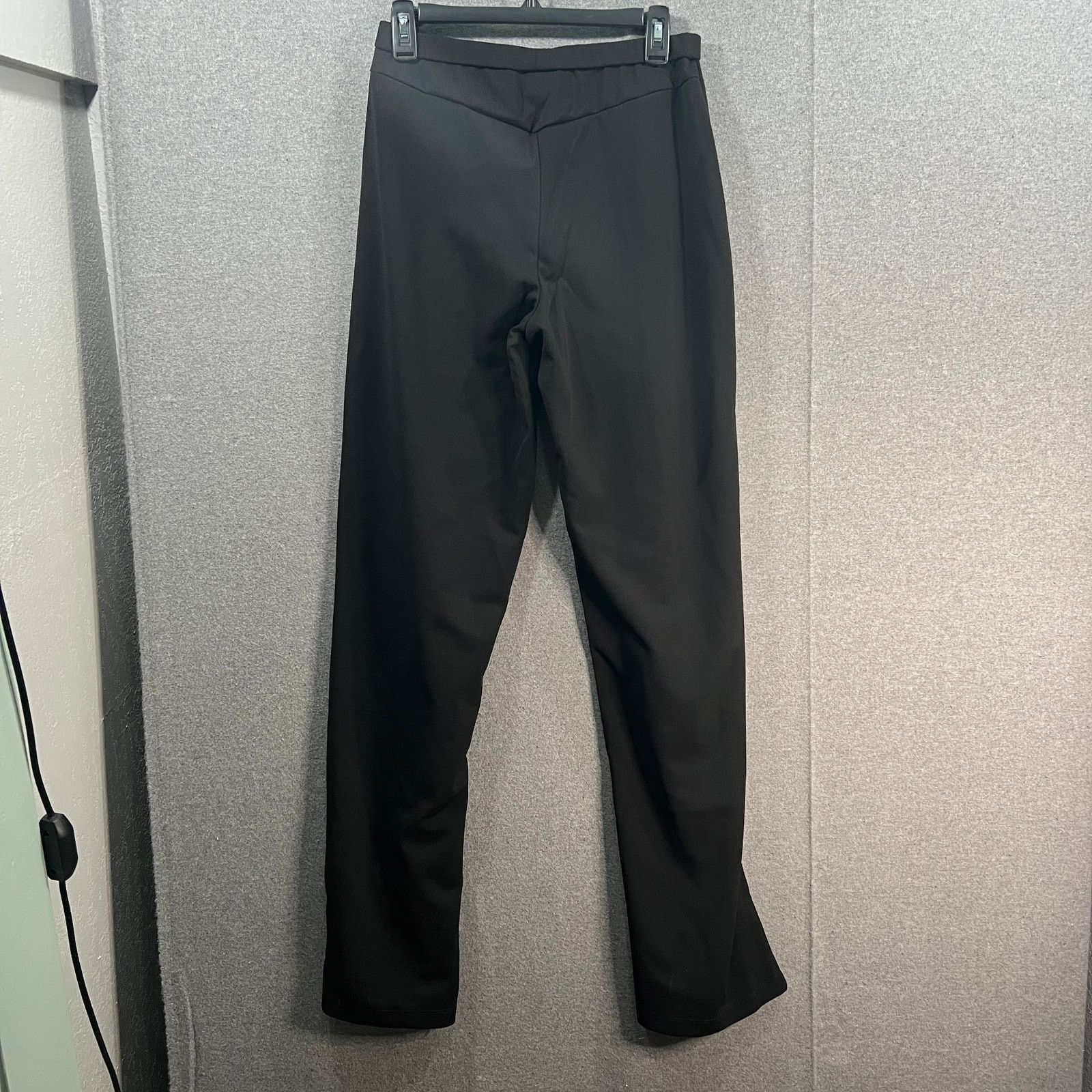 Other Attitudes by Renee Tall Global Illusions Wide Leg Pants Blac Size 26" / US 2 / IT 38 - 2 Thumbnail