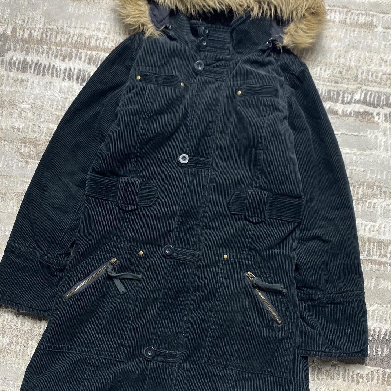 Japanese Brand 00s Chicoree Japan Style Corduroy Coat Black M Size M / US 6-8 / IT 42-44 - 2 Thumbnail