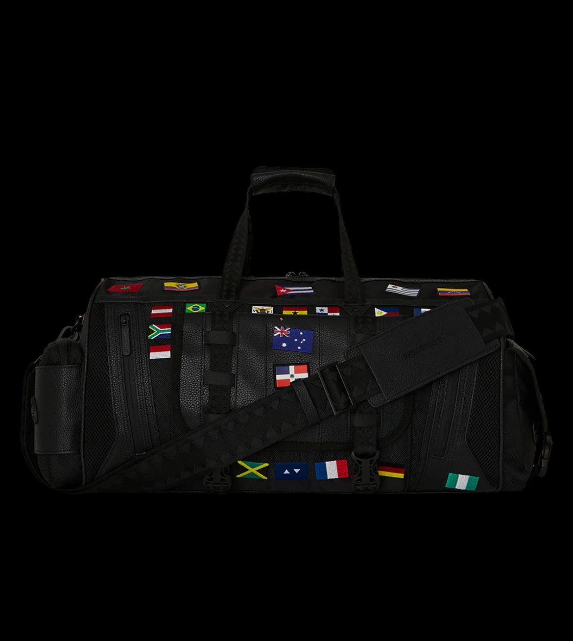Sprayground JAMES FIRST CLASS GLOBAL FLAGS SPECIAL OPS FULL SIZE DUFFLE Size ONE SIZE - 4 Thumbnail