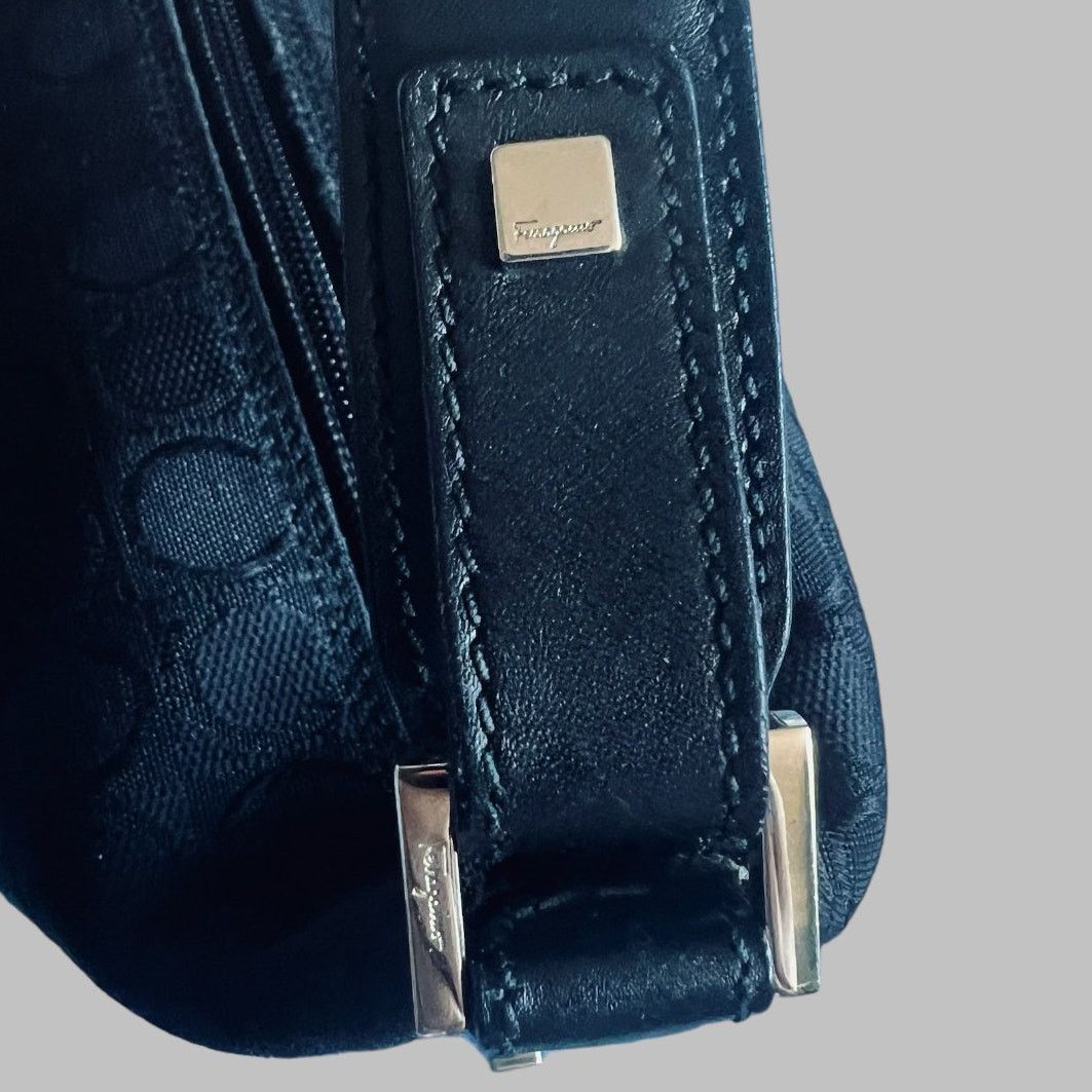 Salvatore Ferragamo Salvatore Ferragamo Black Bag Tote Size ONE SIZE - 9 Thumbnail