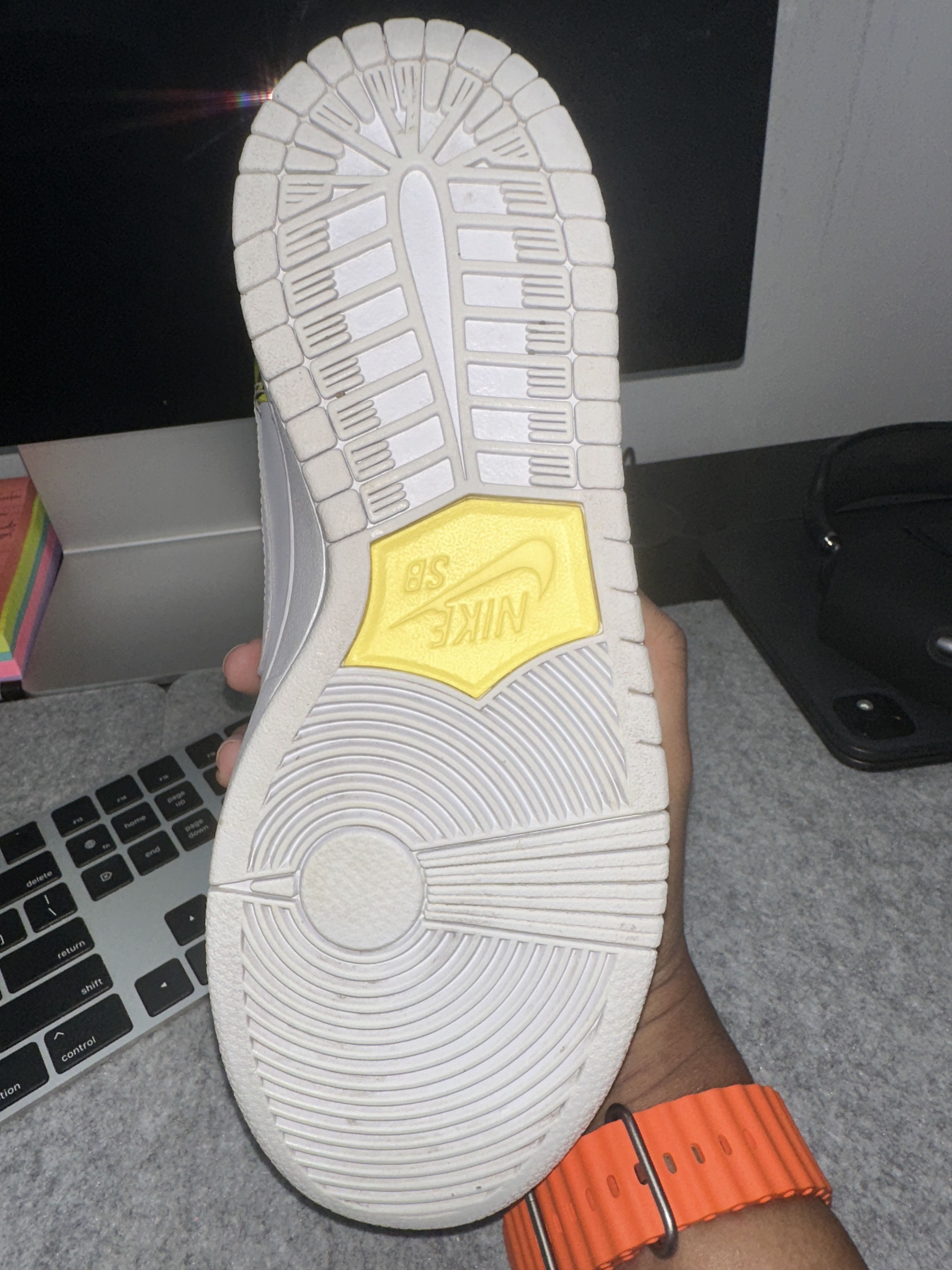 Nike Nike Dunk High PREMIUM SB QS 'DE LA SOUL' 2015 Size US 7 / EU 40 - 9 Thumbnail