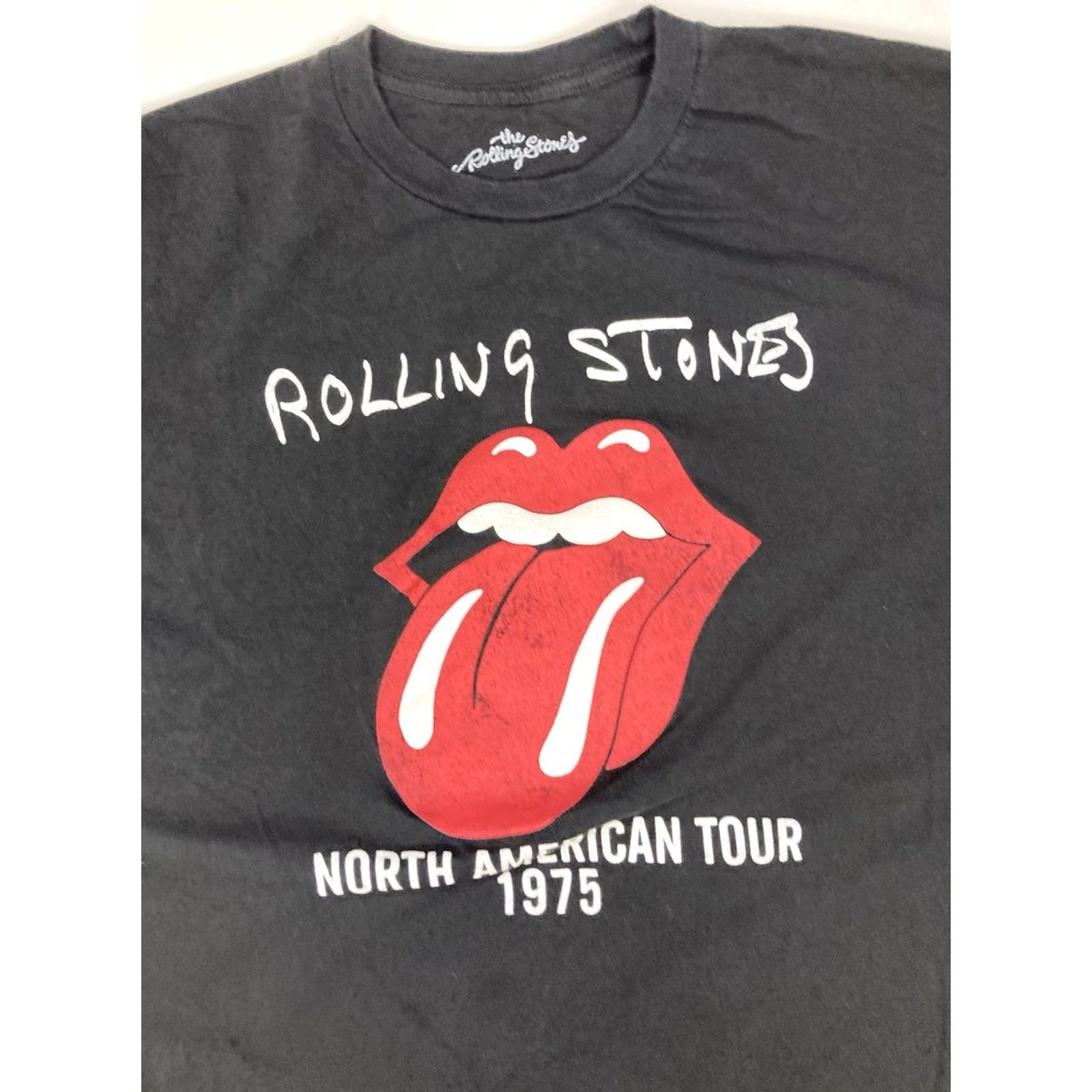 Vintage VINTAGE The Rolling Stones North American Tour 1975 Graphic T-shirt Men XL Music Shirt Size US M / EU 48-50 / 2 - 2 Thumbnail