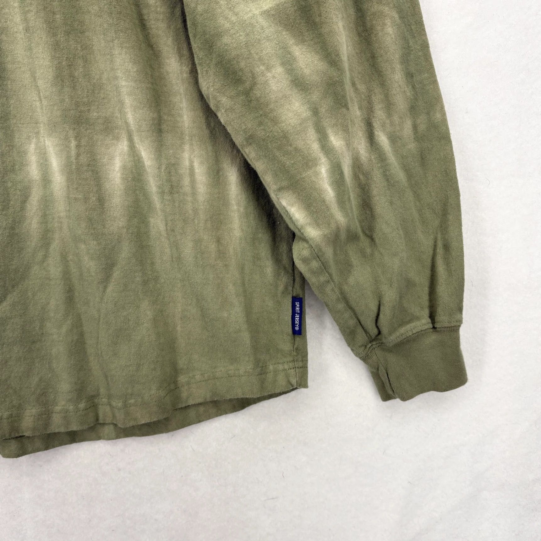 Disney Disney Spirit Jersey Sweatshirt Unisex Large Green Disneyland Resort Oversized Crew Neck Pullover Shirt Accessories Logo Striped 100% Cotton Naughty Size L / US 10 / IT 46 - 4 Thumbnail