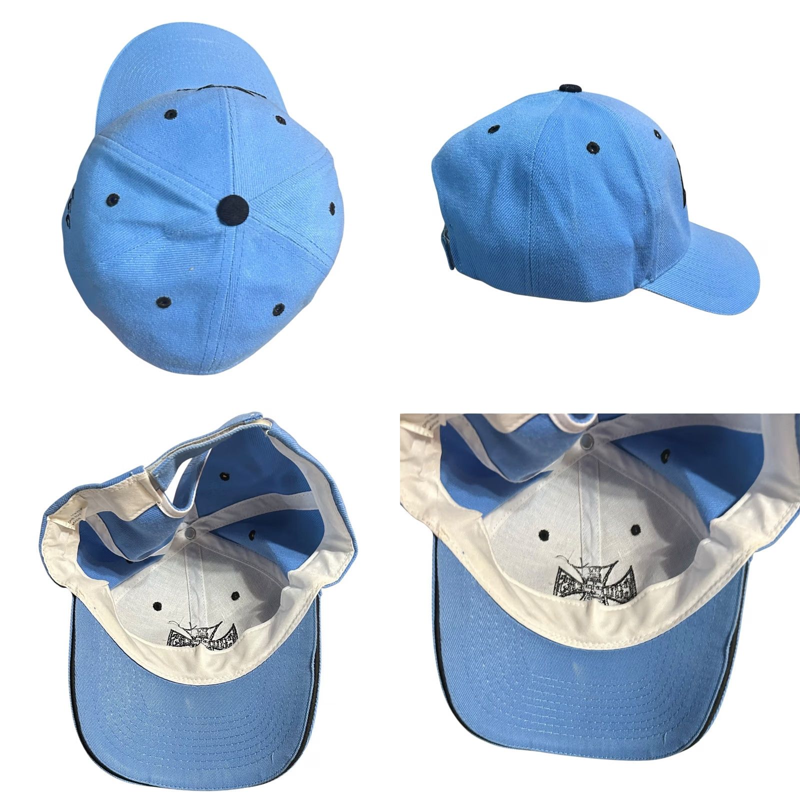West Coast Choppers VINTAGE West Coast Choppers Hat Cap Baseball Cap Adjustable Men Blue Jesse James USA Motorcycle Y2K One Size Mens Cap Size ONE SIZE - 8 Thumbnail