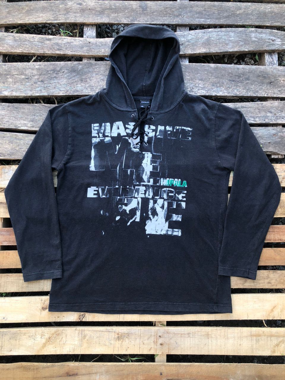 Japanese Brand Impala Massive LongSleeve Shirt Hooded Size US M / EU 48-50 / 2 - 1 Thumbnail