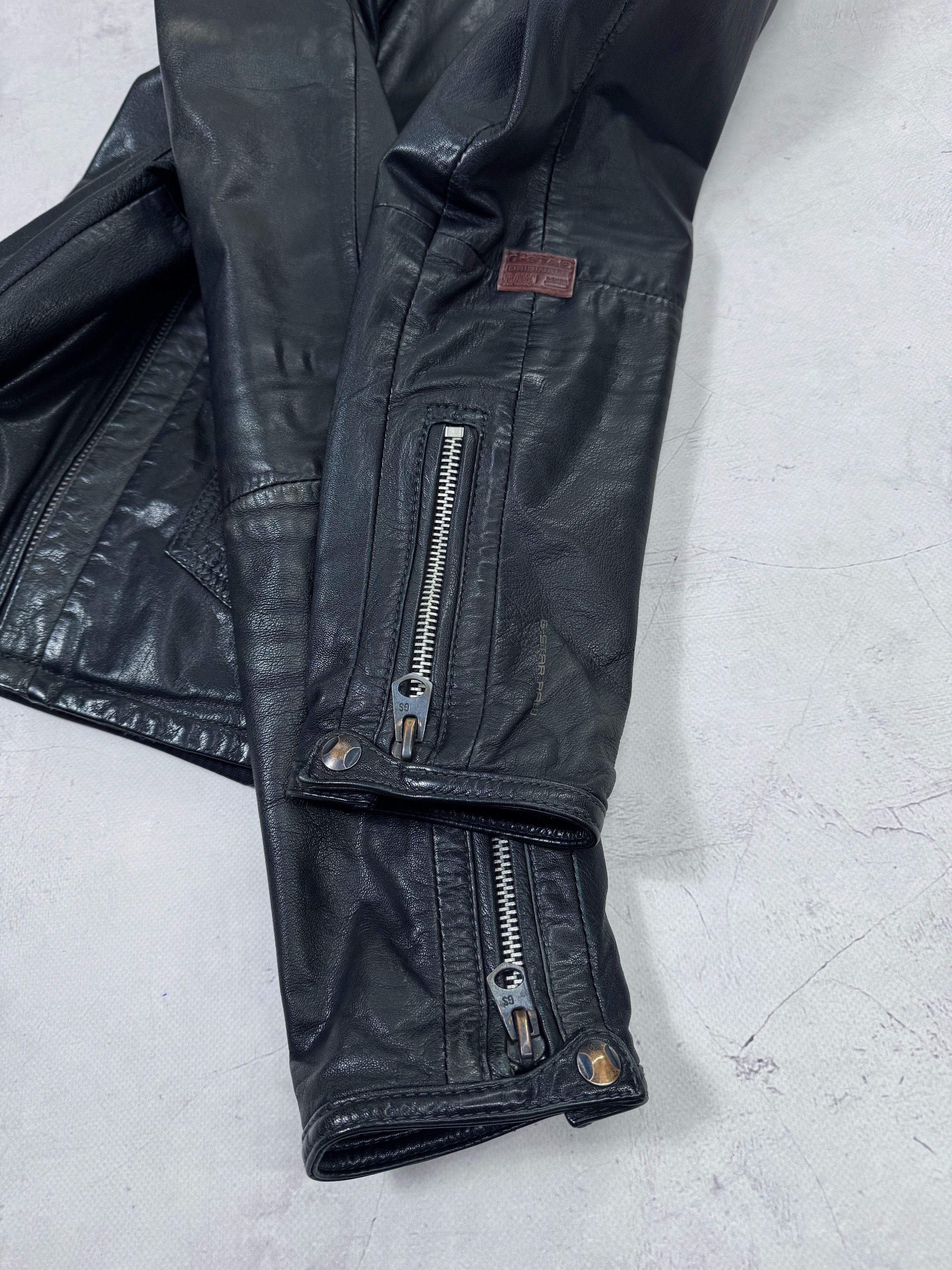 G-Star G-Star Raw Goat Leather Jacket Rco Brando Men Size US M / EU 48-50 / 2 - 12 Thumbnail
