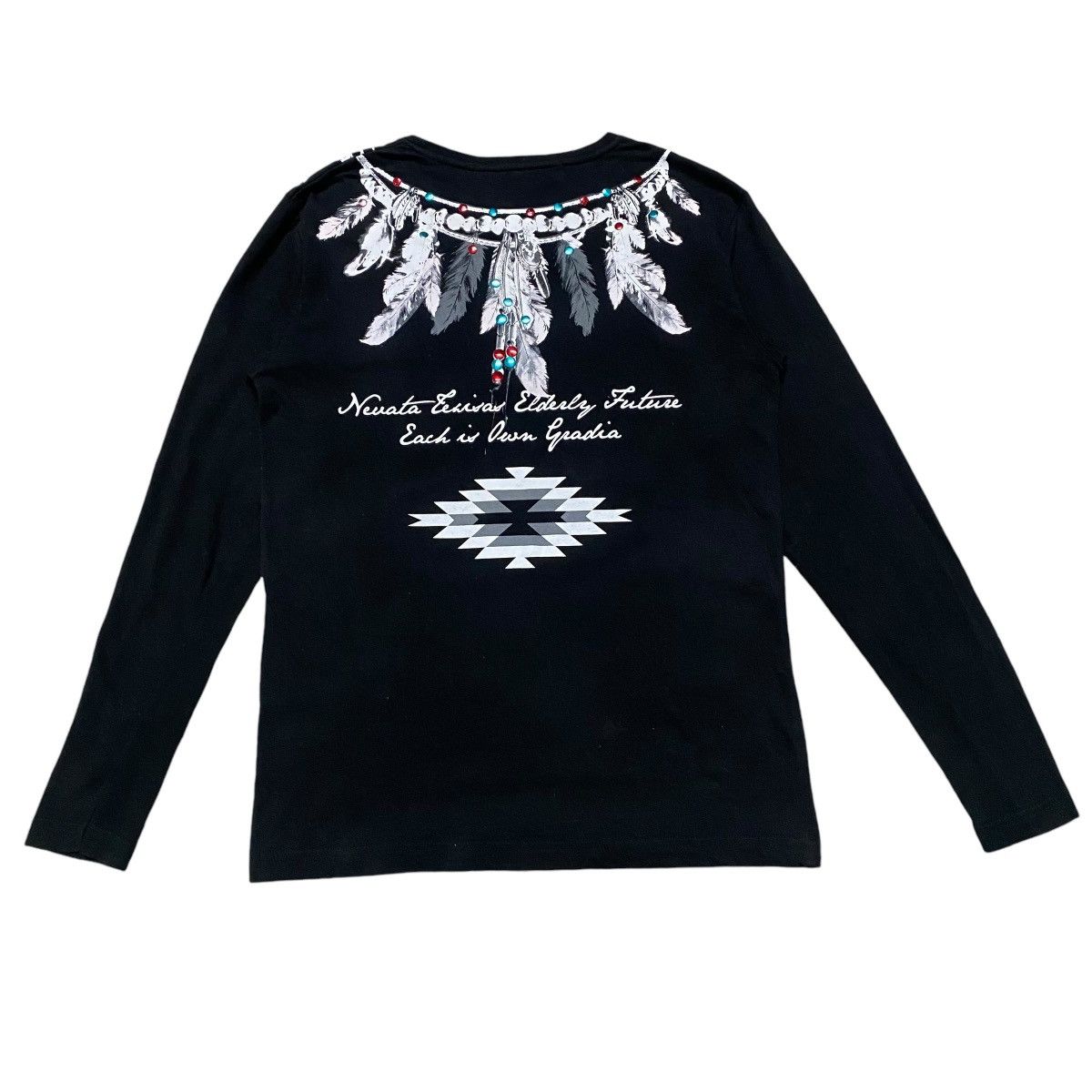 Japanese Brand LIQUID BOY Feather Trompe Loeil Shirt longsleeve Size US M / EU 48-50 / 2 - 2 Thumbnail
