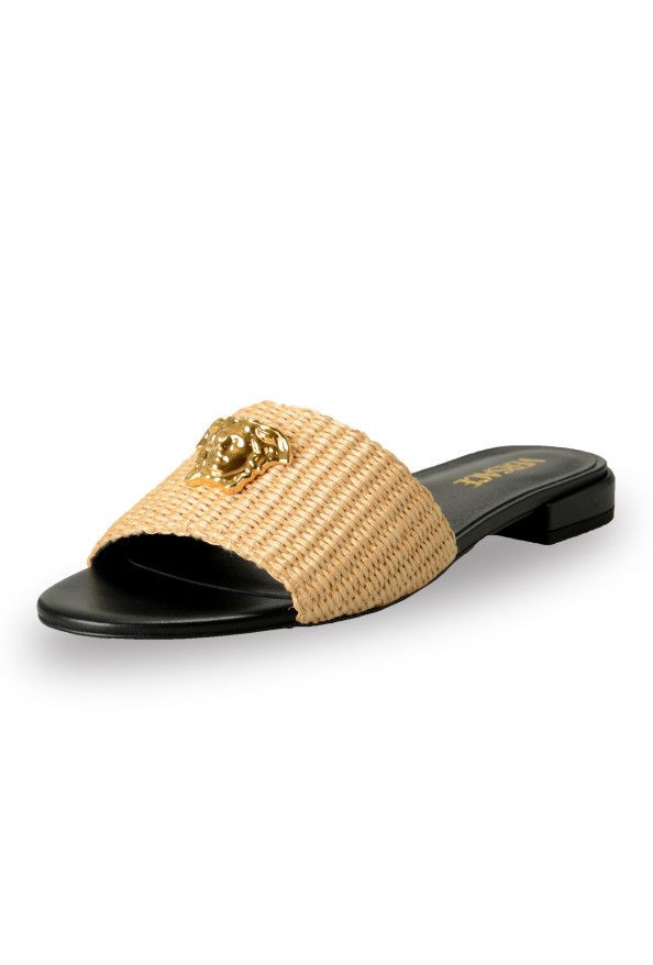 Versace o1y0226 Flats in Beige Size US 6 / IT 36 - 2 Thumbnail