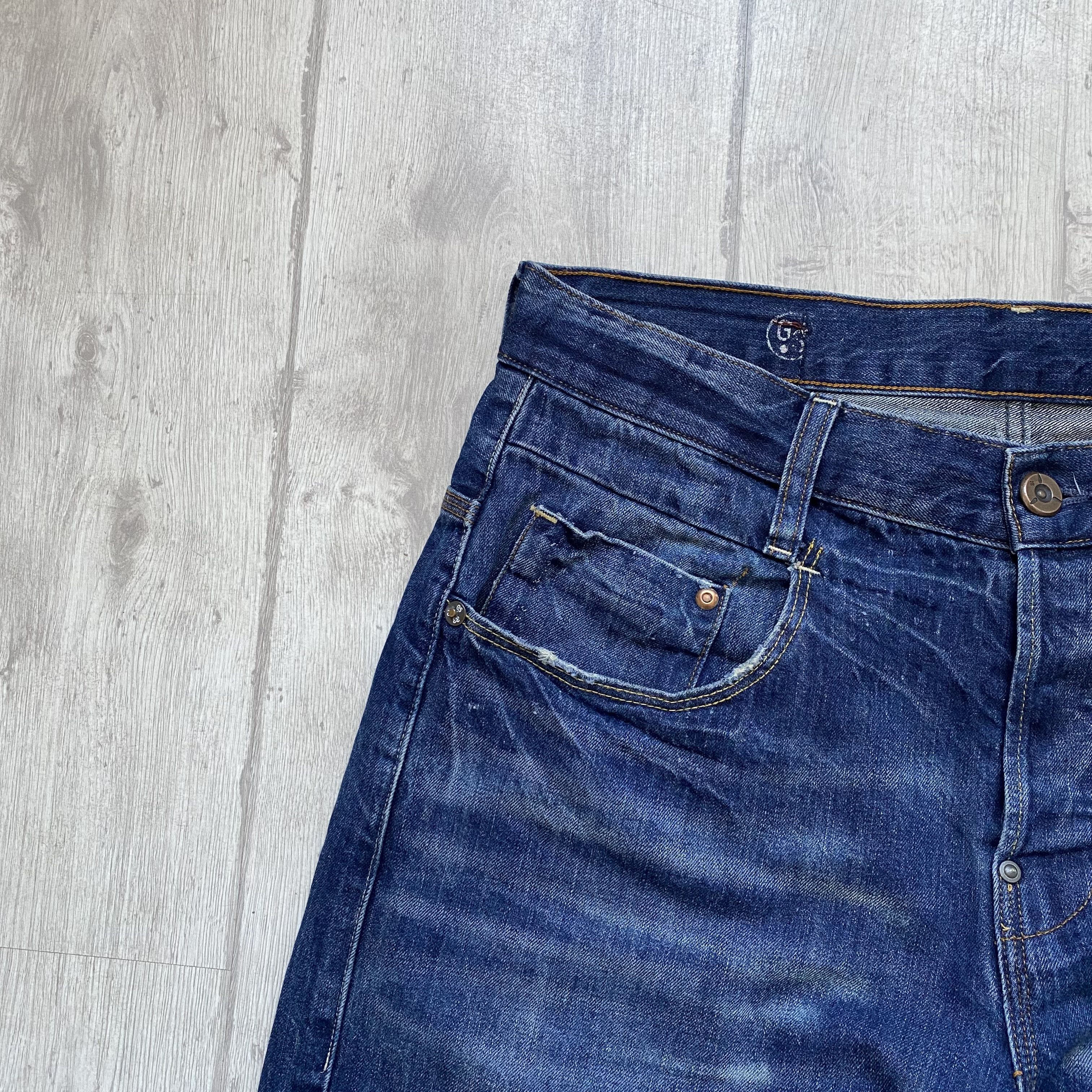 G-Star 👖 Vintage G-Star Raw denim jeans pants Y2K Size US 32 / EU 48 - 4 Thumbnail