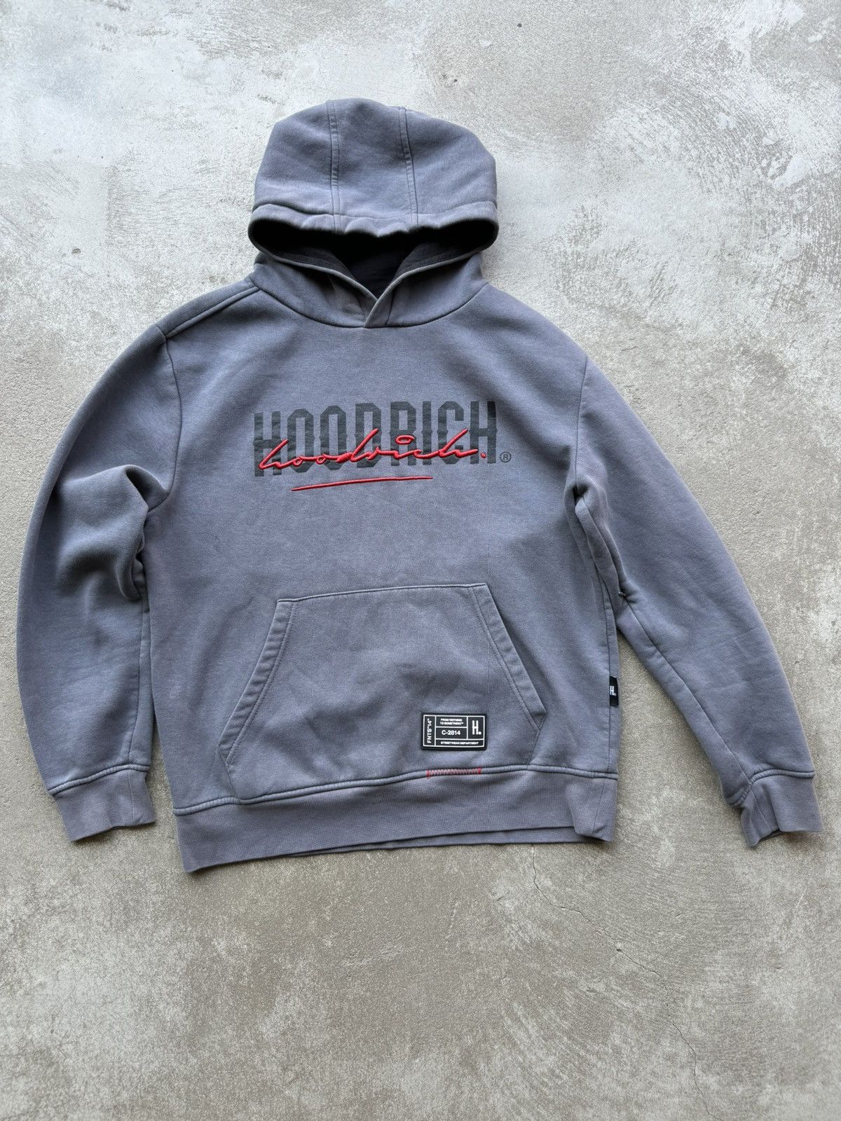 Hoodrich Logo Hoodie Y2k Hype