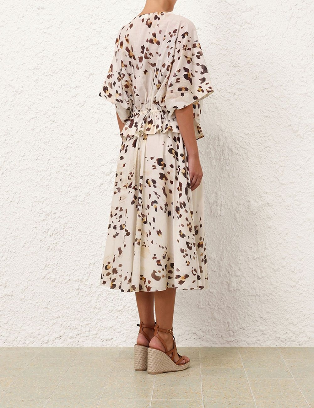 Zimmermann oc11z1025 Acacia Swing Skirt in Multicolor Size 30" / US 8 / IT 44 - 4 Thumbnail