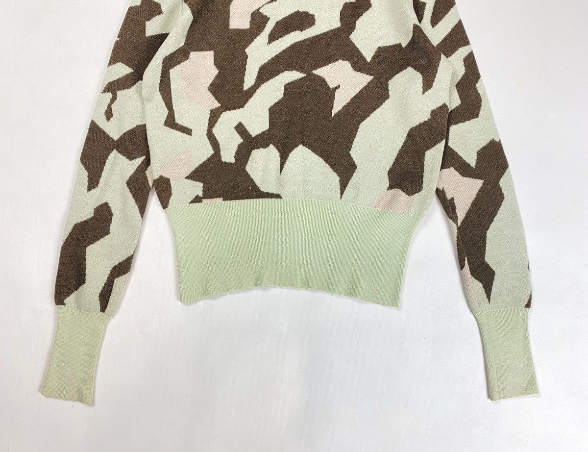 Acne Studios Acne Studios Sweater Lia Camo Wool Women's Long Sleeve Size M / US 6-8 / IT 42-44 - 4 Thumbnail