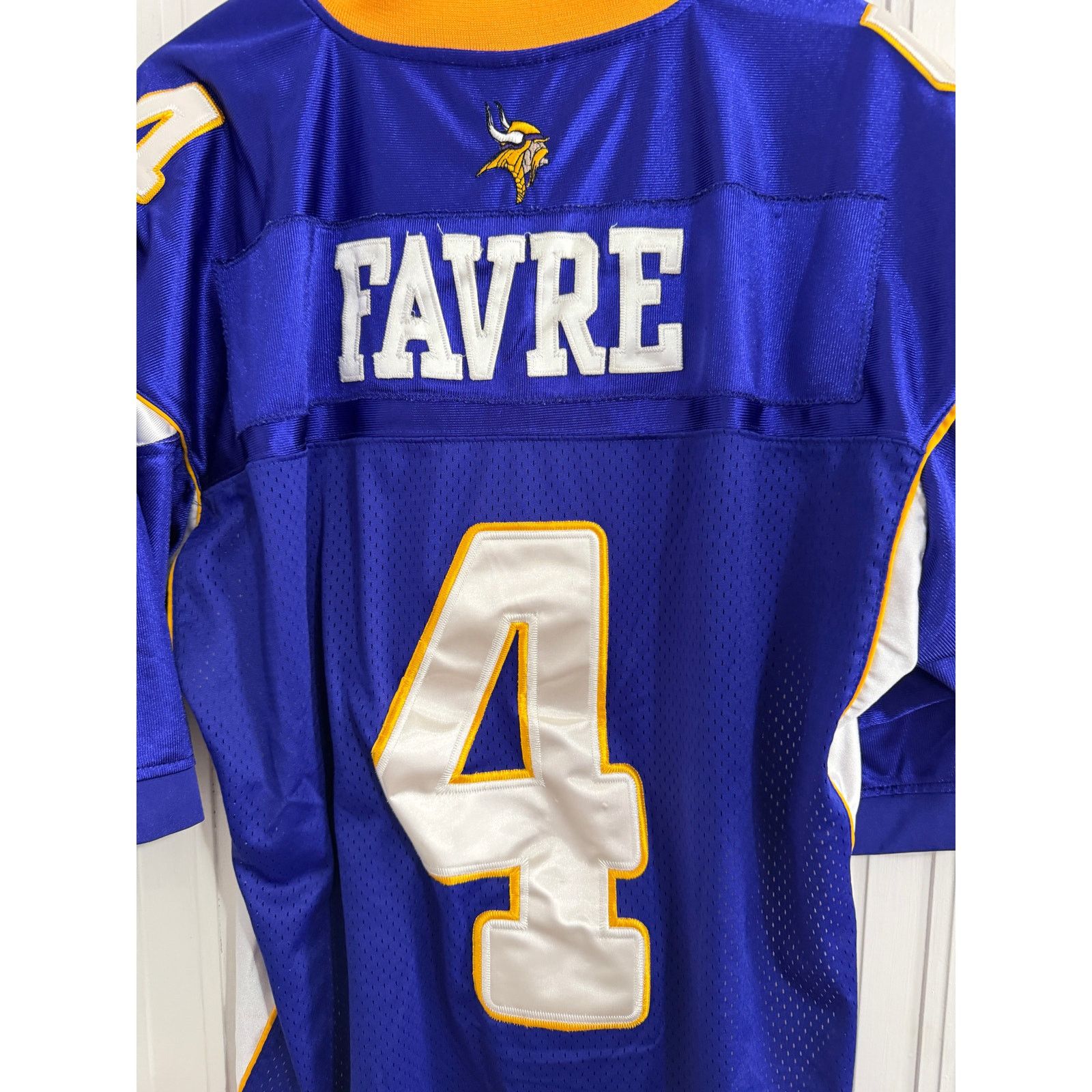 Reebok Brett Favre Minnesota Vikings Jersey Size 50 (XL) Size US XL / EU 56 / 4 - 3 Thumbnail