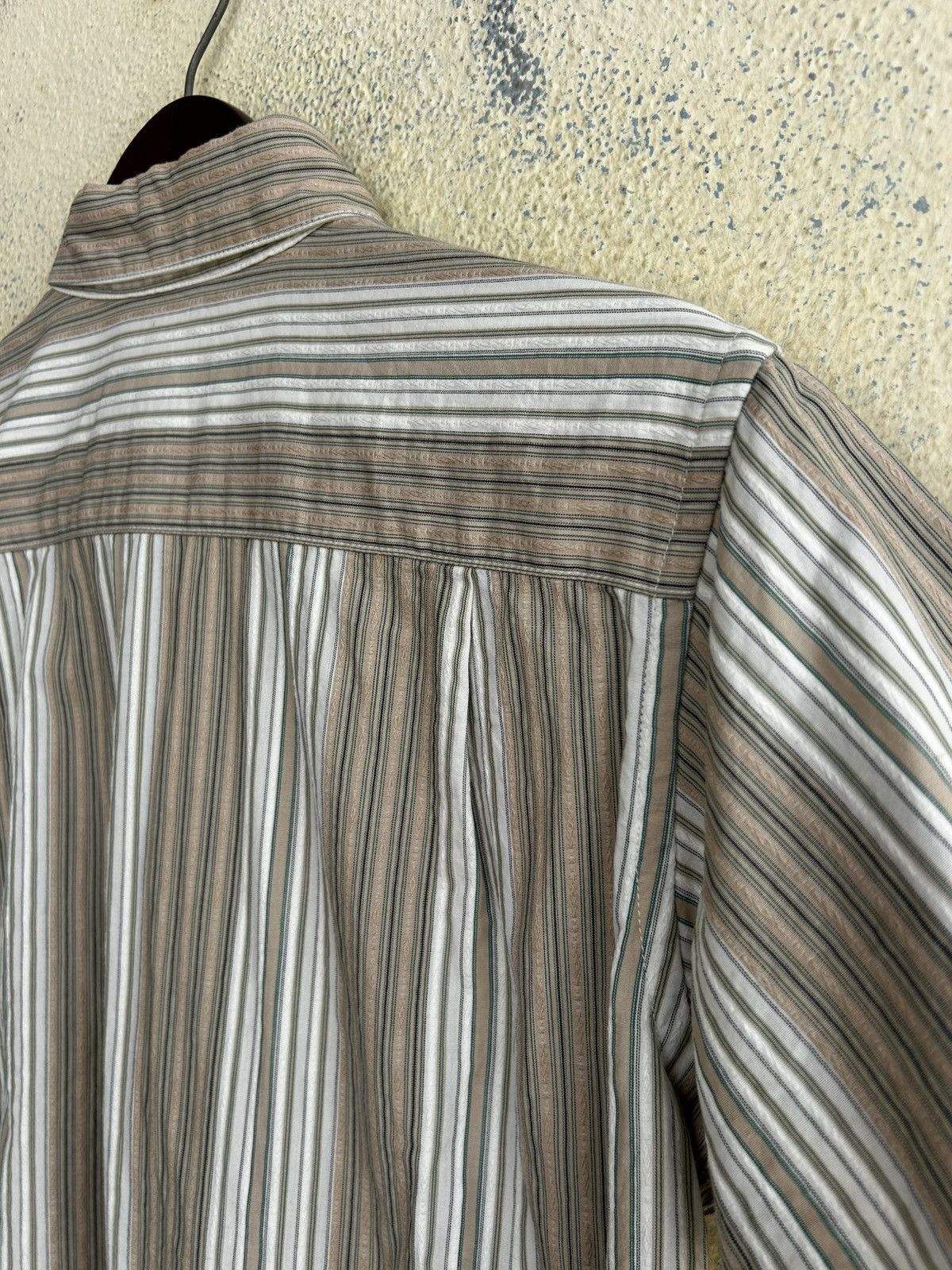 Issey Miyake Ne-net Stripes Shirt Size US XS / EU 42 / 0 - 5 Thumbnail