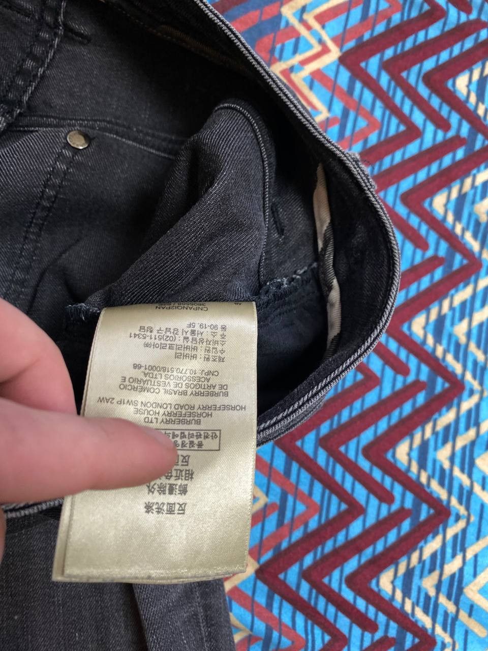 Burberry × Vintage Vintage Burberry Slim Straight denim jeans Size 27" / US 4 / IT 40 - 4 Thumbnail