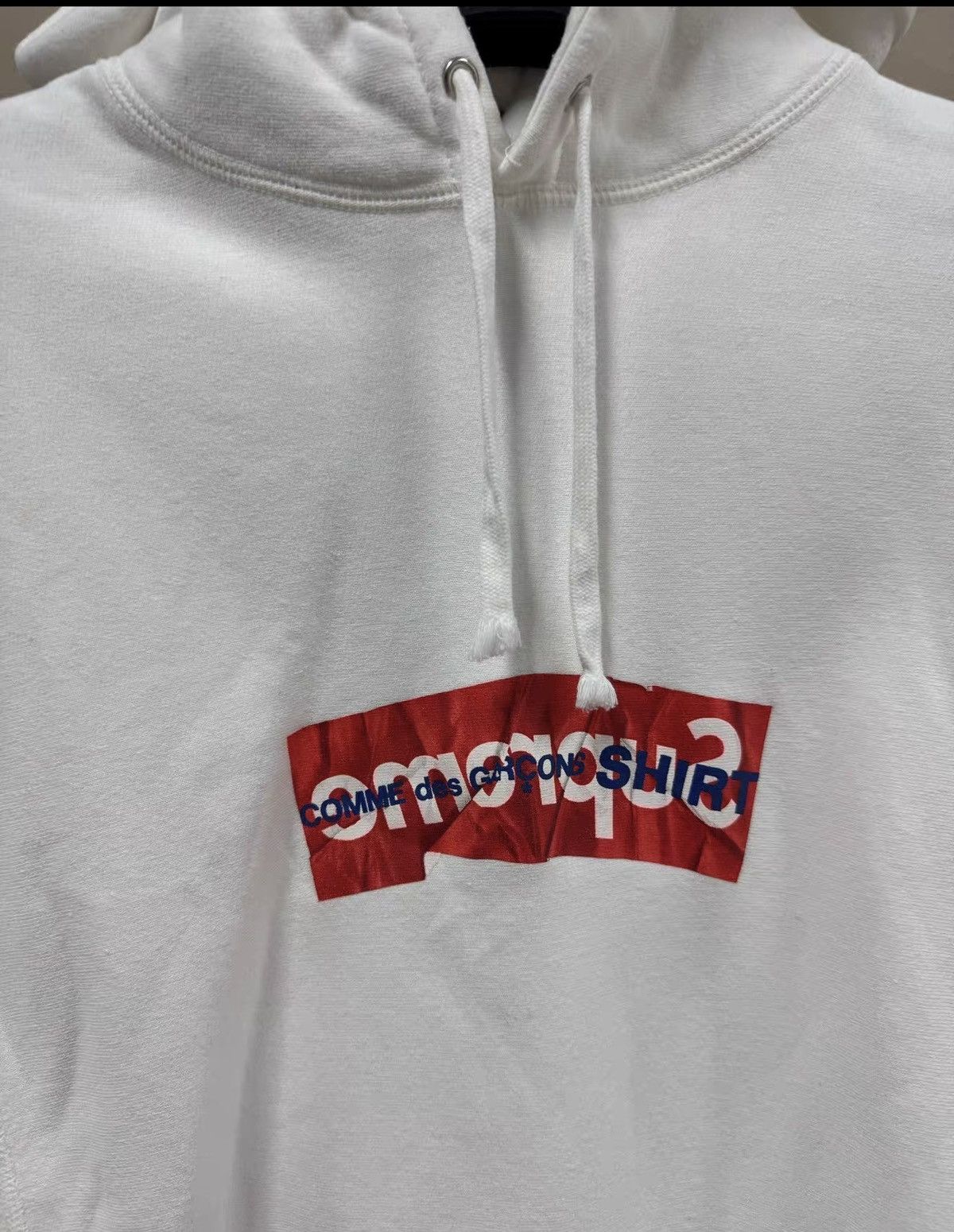 Comme des Garcons Supreme cdg shirt box logo hooded sweatershirt Size US L / EU 52-54 / 3 - 3 Thumbnail