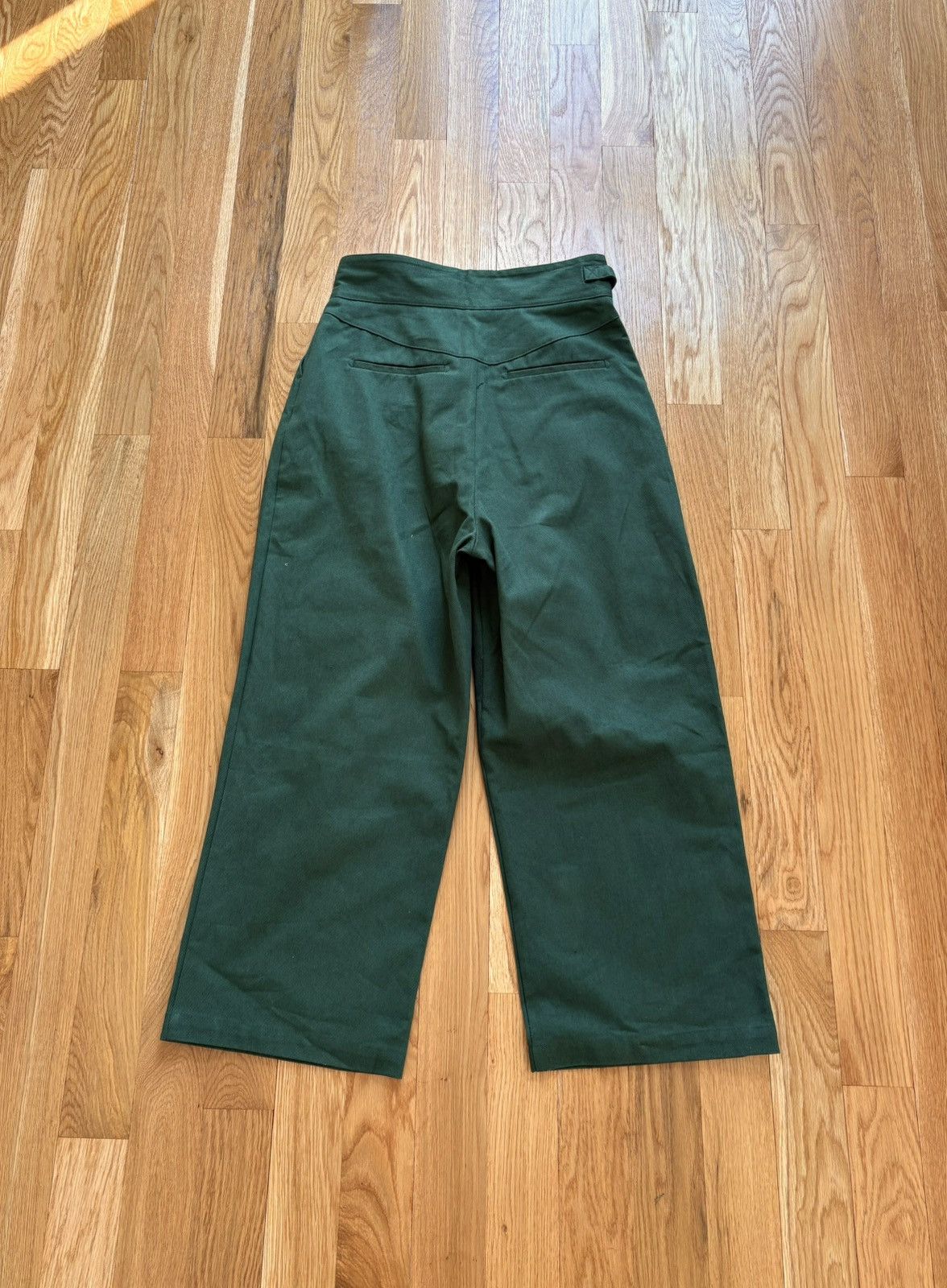Pieces Uniques Pieces Uniques Le Pantalon Qwan Pleated Pants Gurkha M 34x32 Size US 34 / EU 50 - 3 Thumbnail