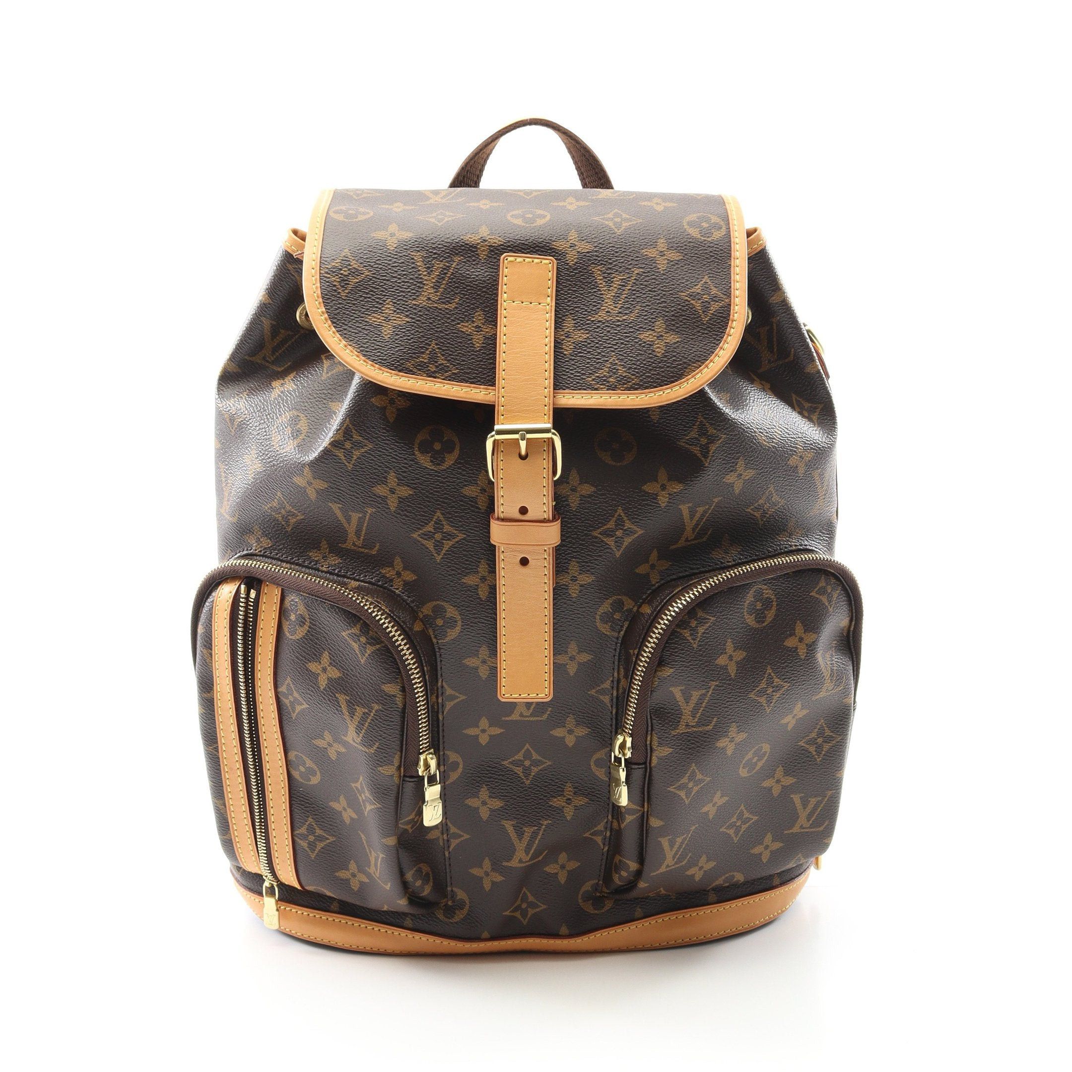 Louis Vuitton Louis Vuitton Sac Ad Bosforo Monogram Backpack Rucksack Leather Brown Size ONE SIZE - 1 Thumbnail