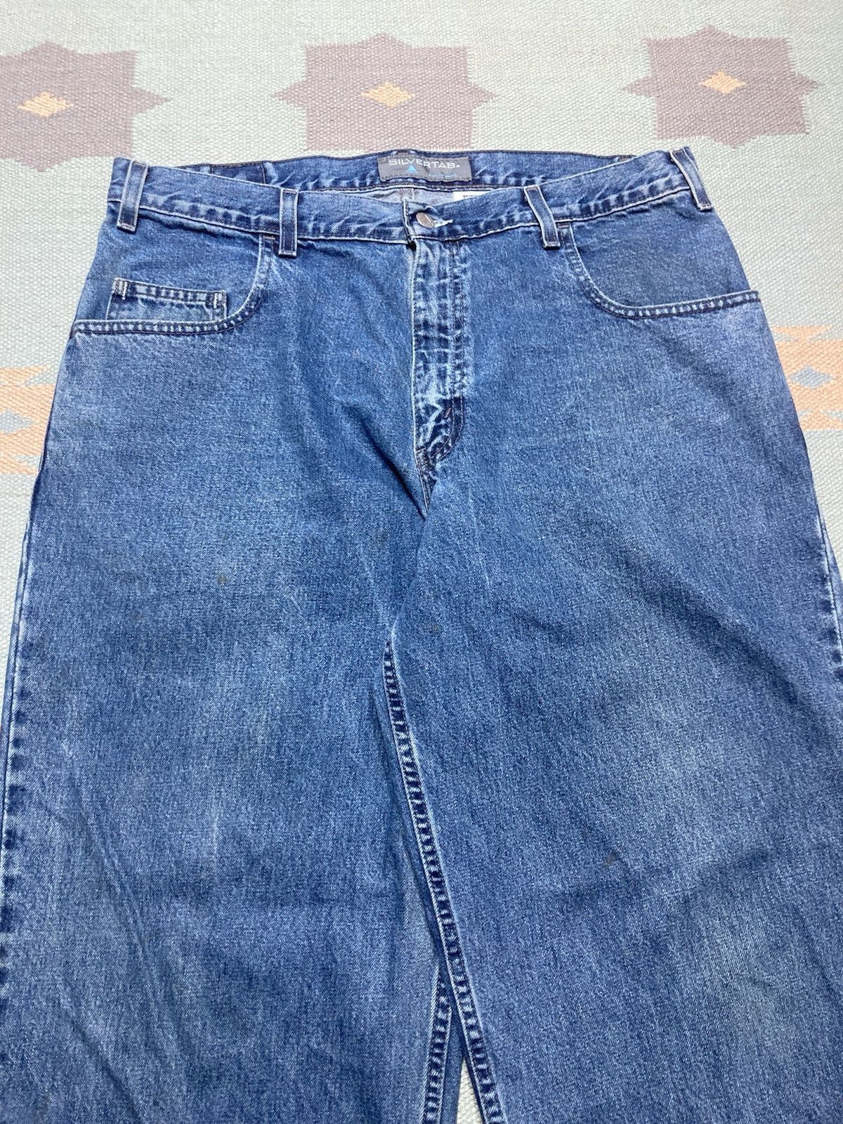 Levi's × Vintage Vtg 90s y2k baggy jeans Levi’s silvertab skater grunge 36x30 Size US 36 / EU 52 - 6 Thumbnail