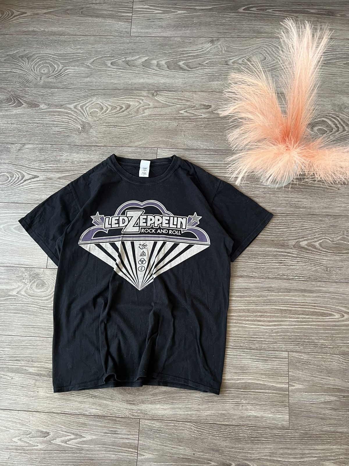 Band Tees × Vintage ‼️Led Zeppelin Archival Vintage Rock Band T-shirt‼️ Size US L / EU 52-54 / 3 - 6 Thumbnail