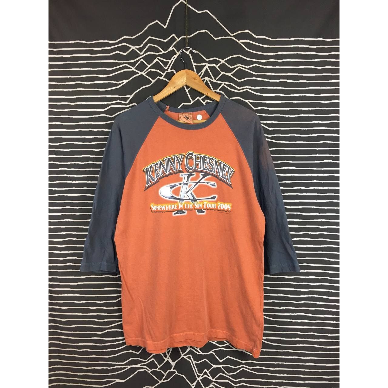 Band Tees Vtg Kenny Chesney Somewhere In The Sun Tour 2005 Raglan Tee Size US L / EU 52-54 / 3 - 3 Thumbnail