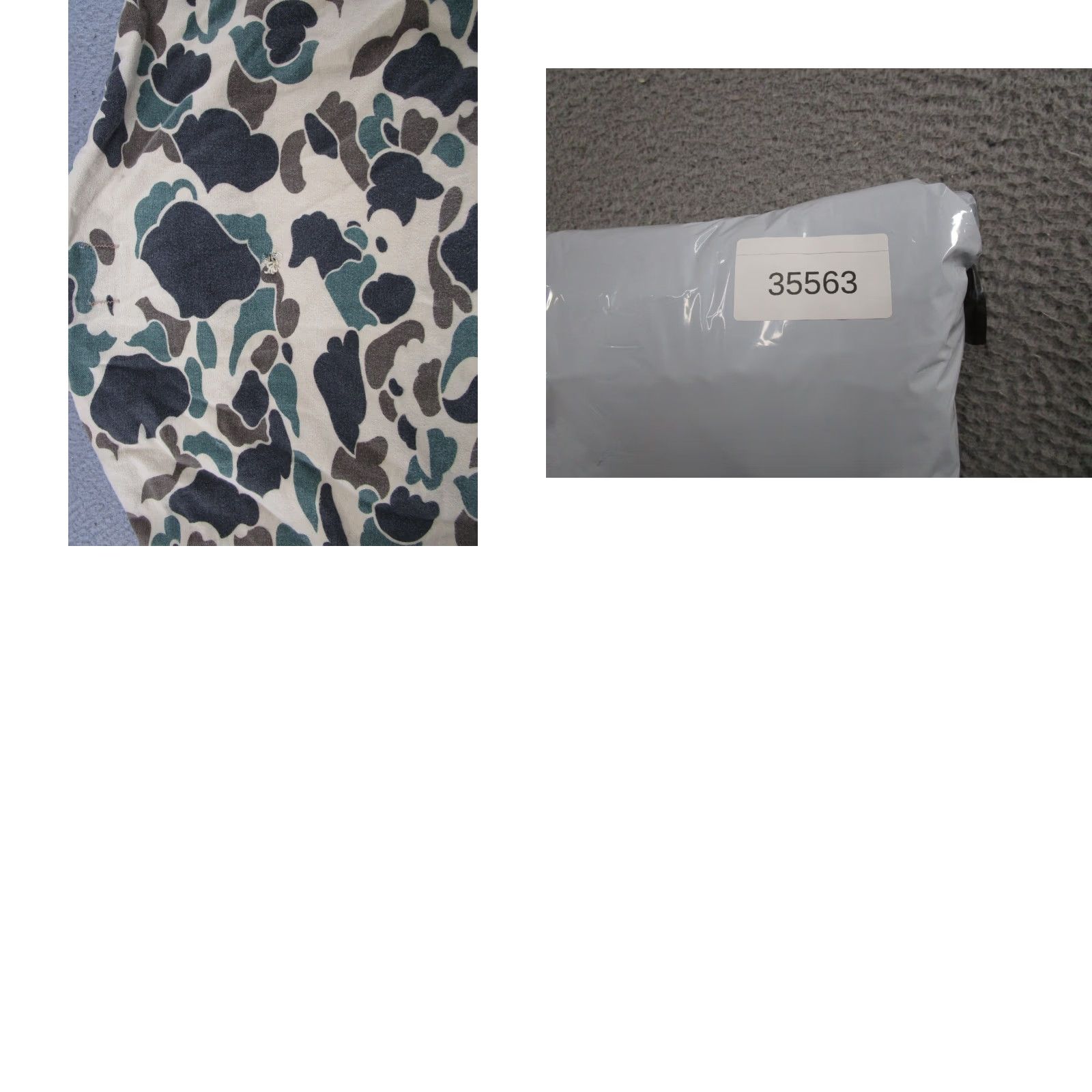 Vintage VINTAGE OshKosh B'gosh Heavyweight Duck Camo Shirt Mens Size L/42 Read Size US L / EU 52-54 / 3 - 9 Thumbnail