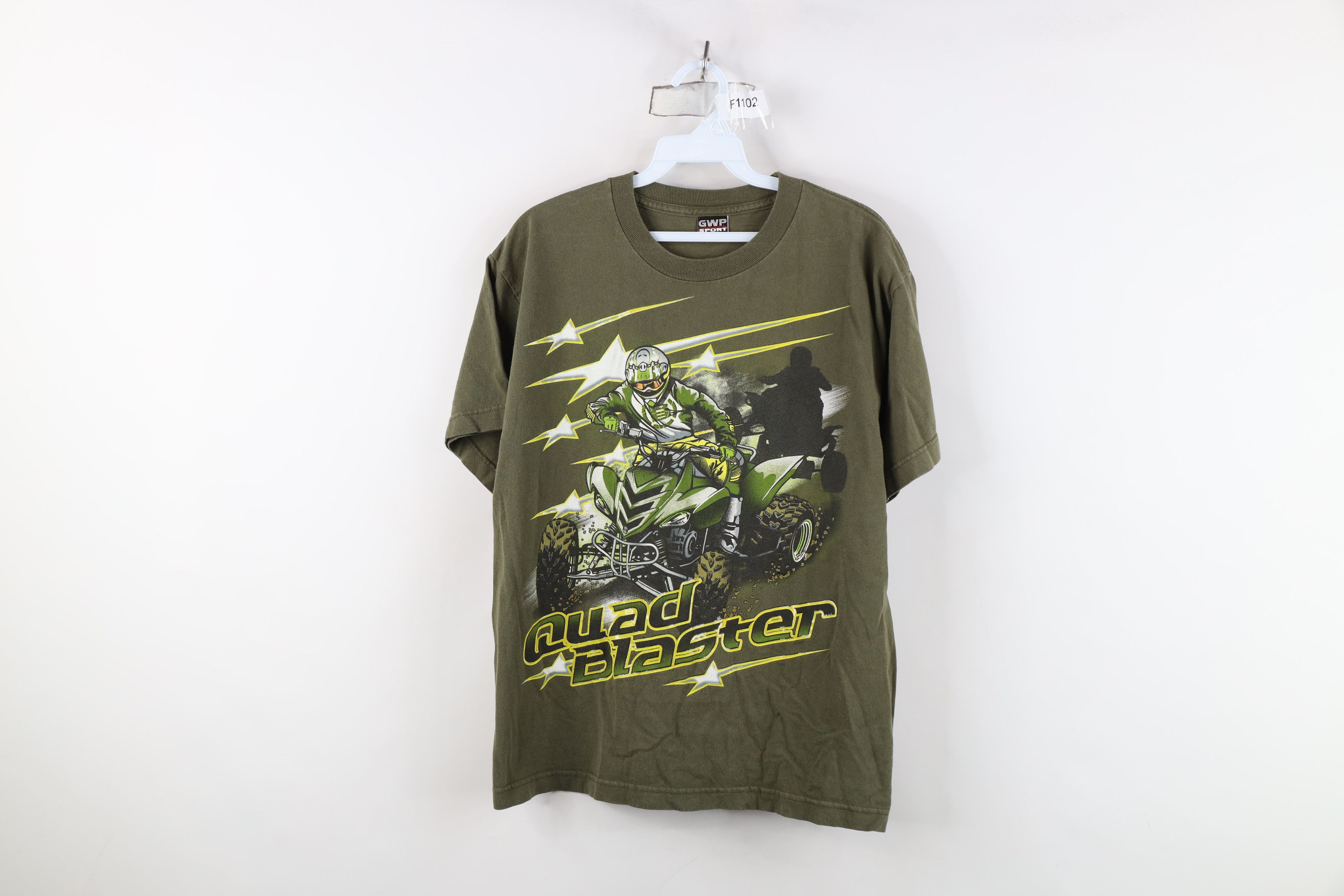 Vintage Vintage 90s Y2K Streetwear Quad Blaster Racing T-Shirt Size US S / EU 44-46 / 1 - 1 Thumbnail