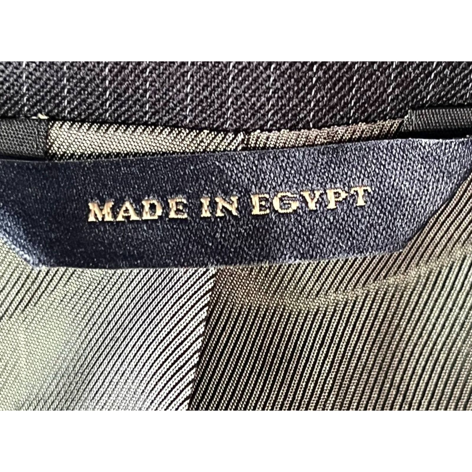 Banana Republic VINTAGE Banana Republic Blazer Men Jacket Solid Blue Wool Classic 46L Size 46R - 7 Thumbnail