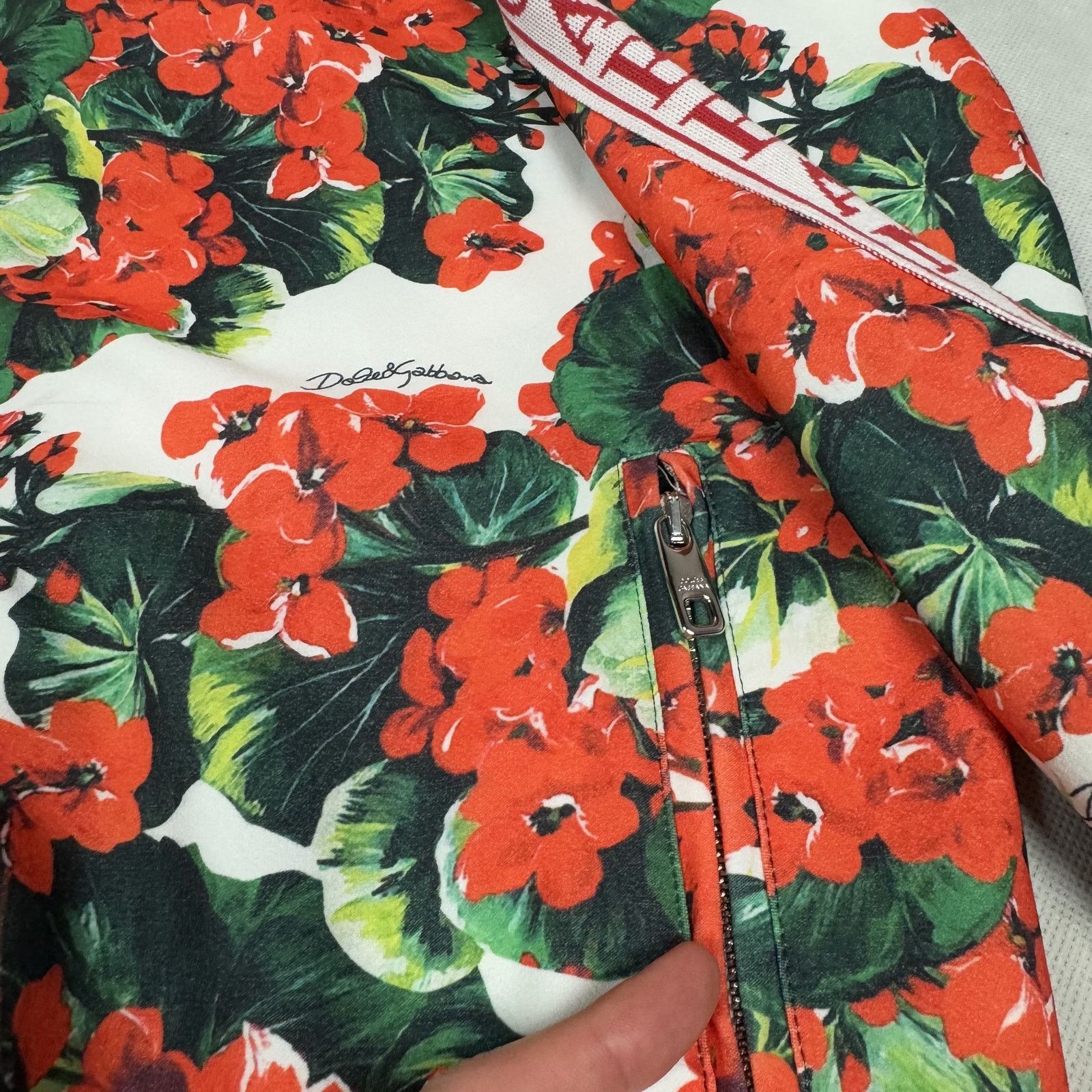 Dolce & Gabbana Dolce & Gabbana Women's Multicolor Full Zip Floral Jacket 38 Size XS / US 0-2 / IT 36-38 - 5 Thumbnail